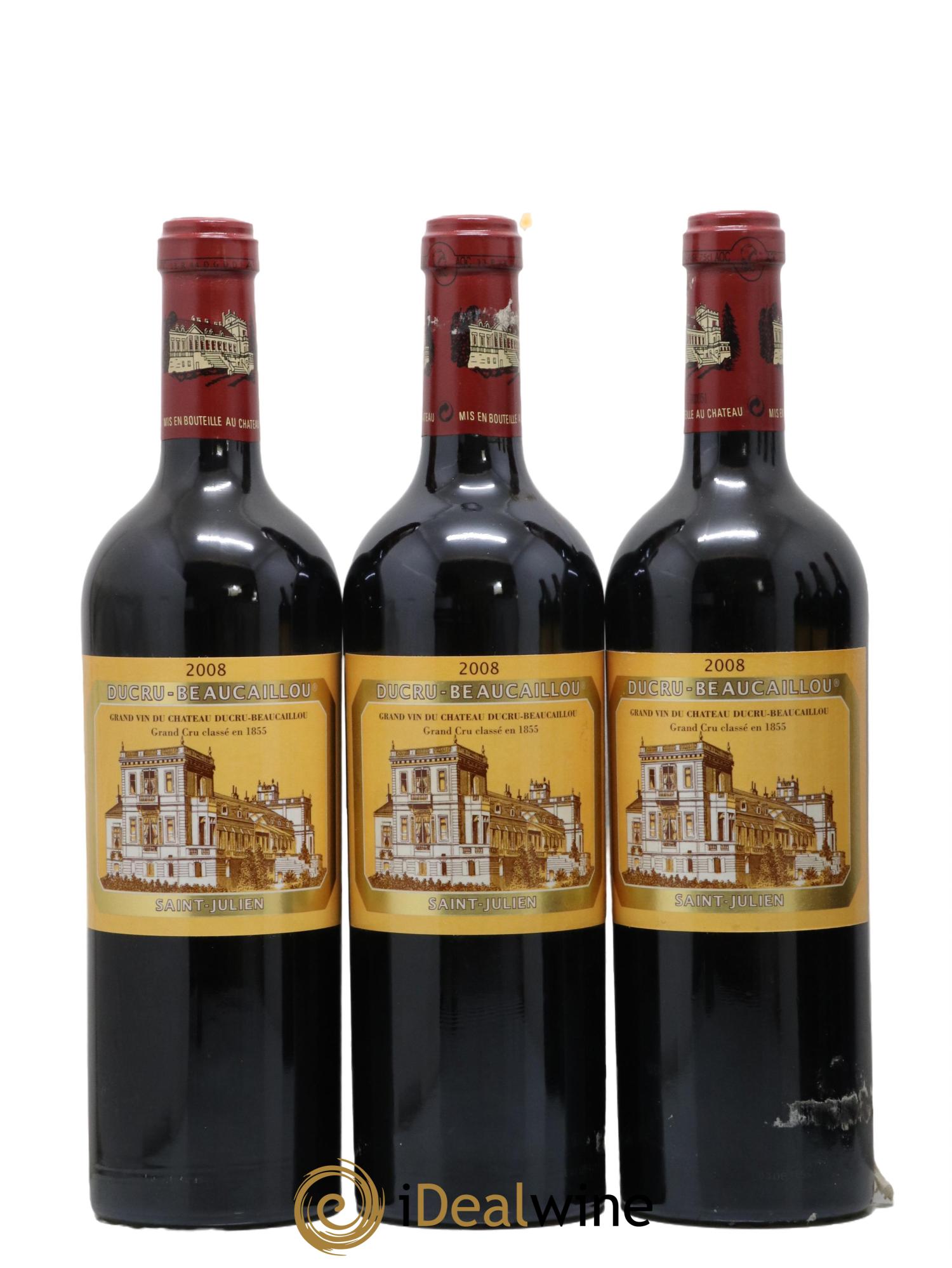 Château Ducru Beaucaillou 2ème Grand Cru Classé 2008 - Lot de 6 bouteilles - 1