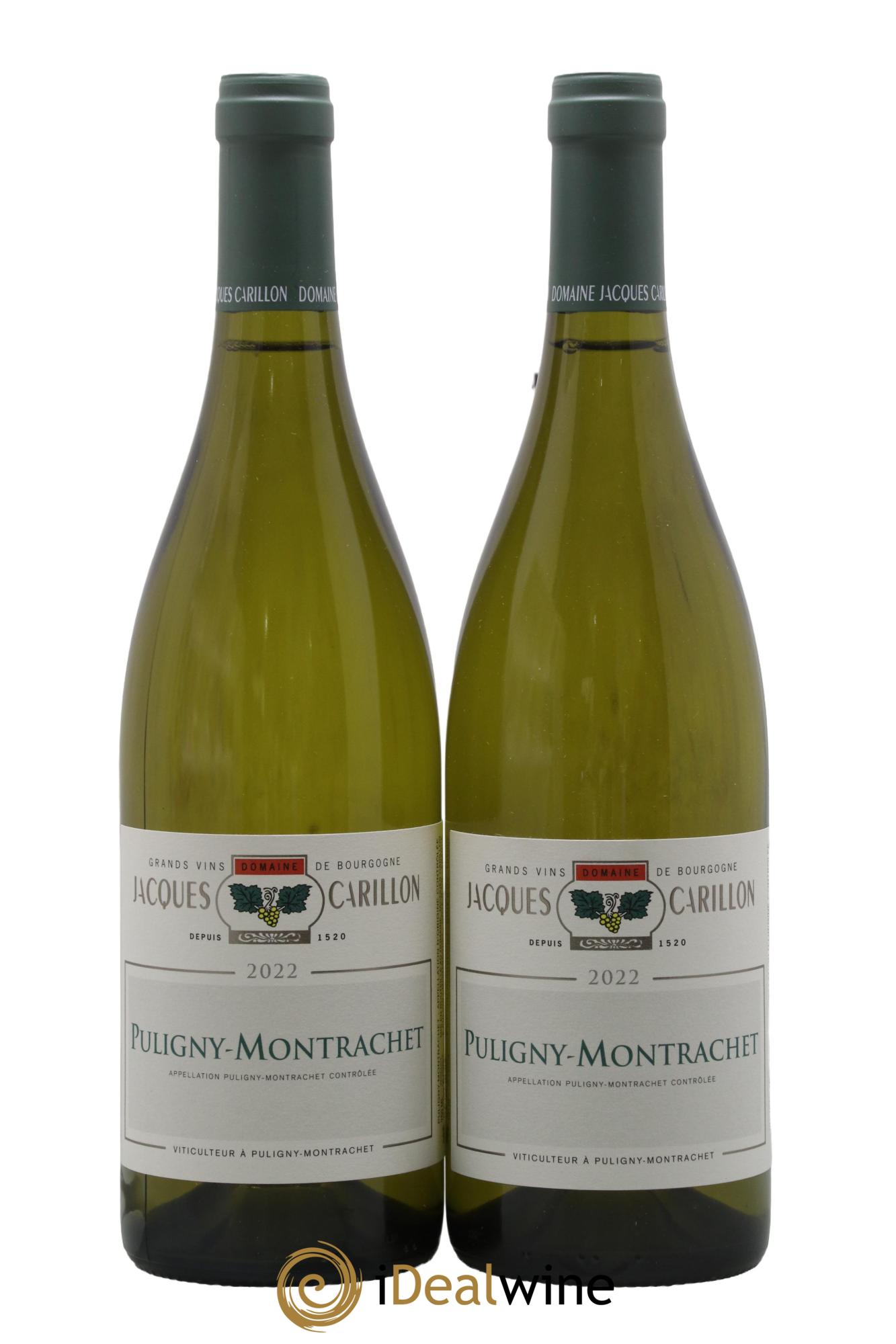 Puligny-Montrachet Jacques Carillon (Domaine) 2022 - Lot de 2 bouteilles - 0