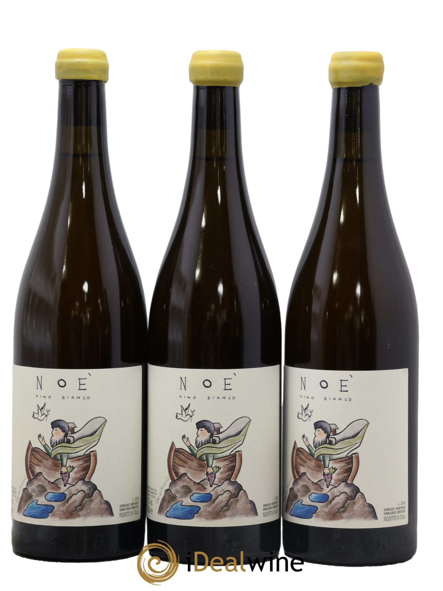 Italie Cortena Noè Bianco Stefano Amerighi 2018 - Lot of 3 bottles - 0