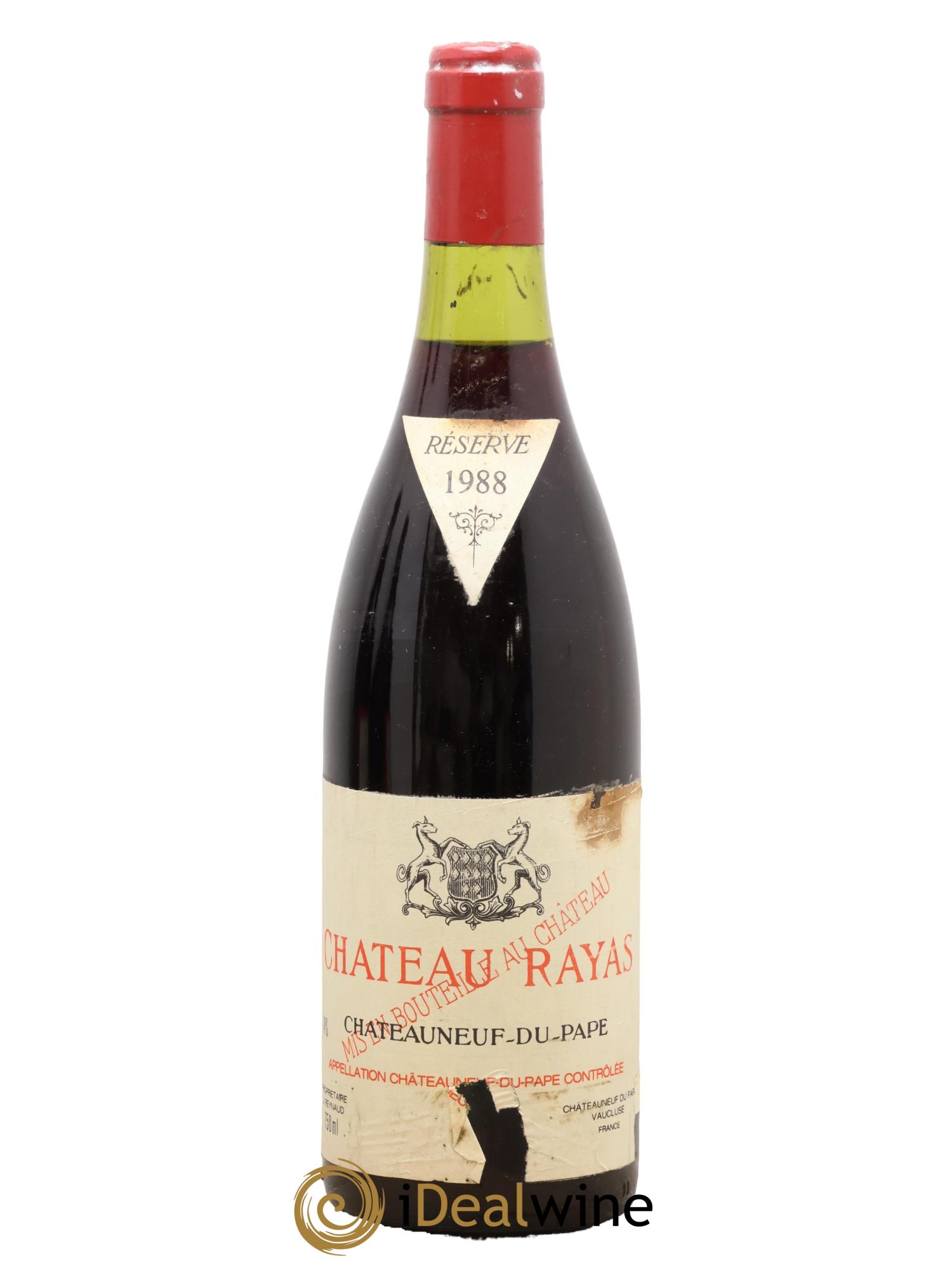 Châteauneuf-du-Pape Château Rayas Emmanuel Reynaud 1988 - Lot of 1 bottle - 0