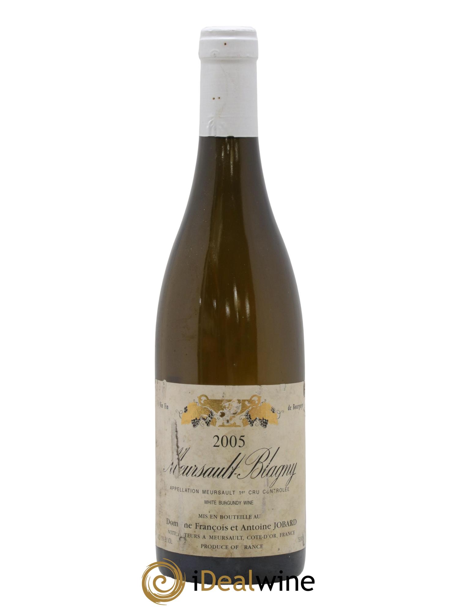 Meursault 1er Cru Blagny François et Antoine Jobard (Domaine) 2005 - Lot de 1 bouteille - 0