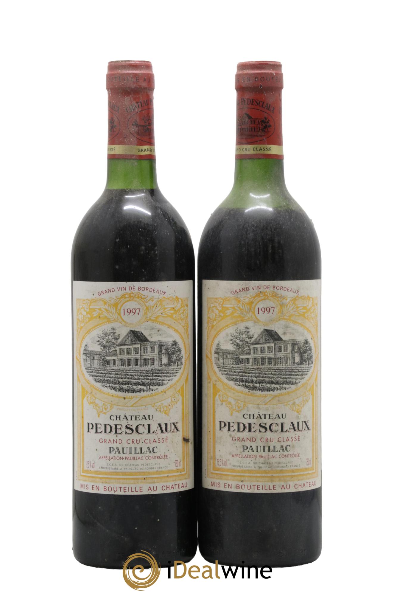 Château Pedesclaux 5ème Grand Cru Classé 1997 - Lot de 2 bouteilles - 0