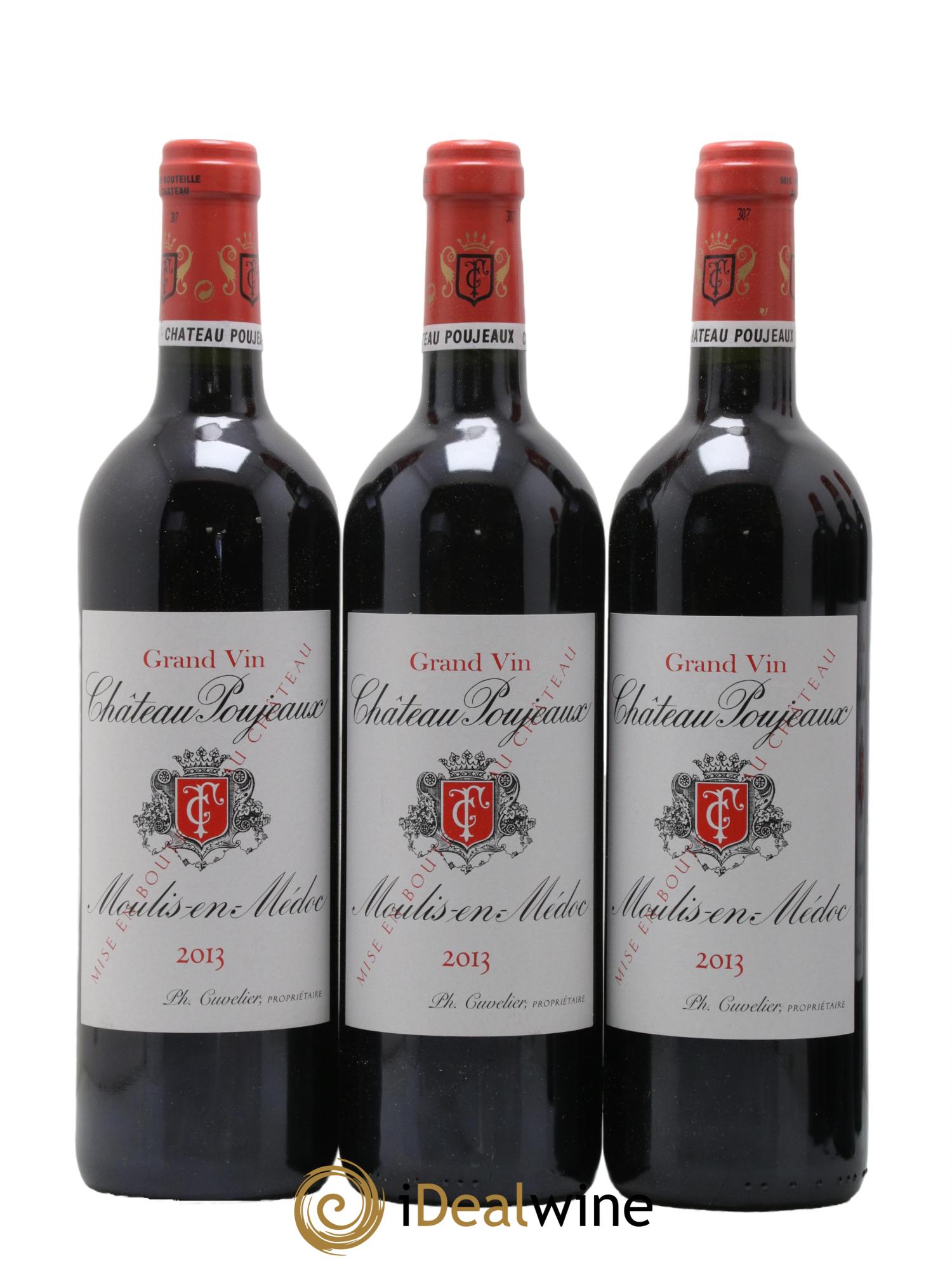 Château Poujeaux 2013 - Lot de 6 bouteilles - 2
