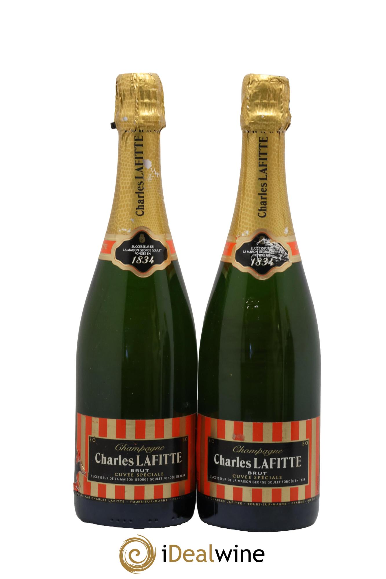 Champagne Cuvée Spéciale Charles Lafitte - Lot of 2 bottles - 0