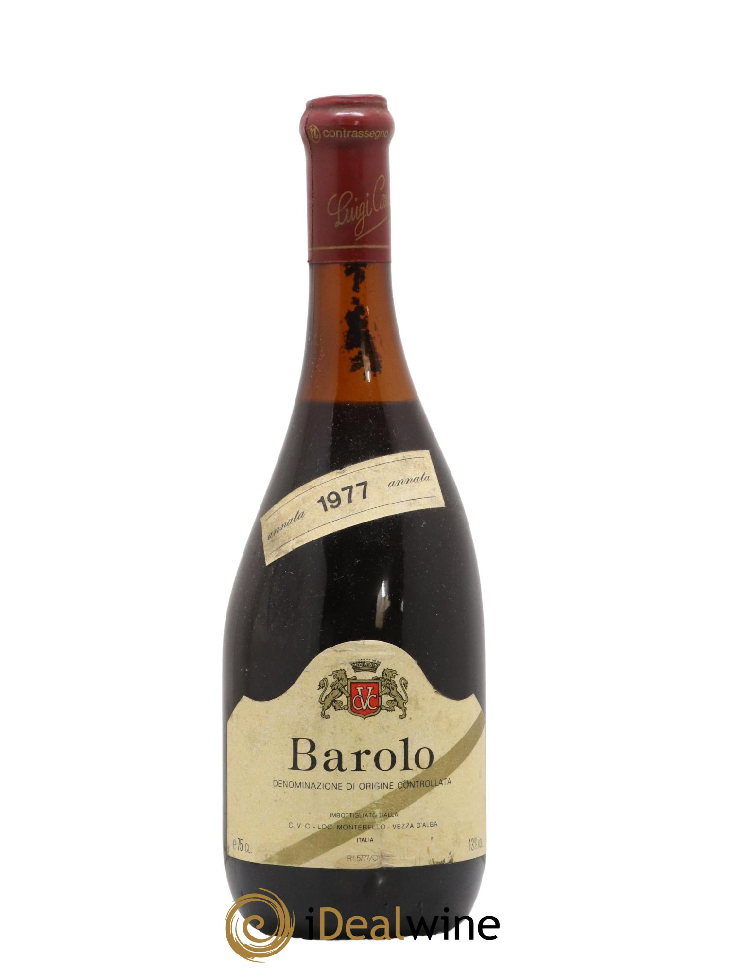 Barolo CVC 1977 - Lot de 1 bouteille - 0