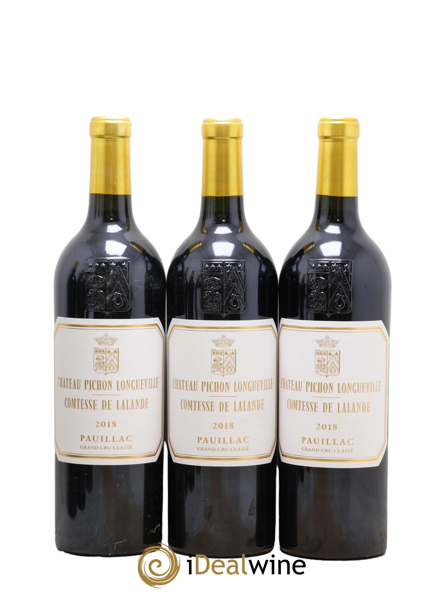 Château Pichon Longueville Comtesse de Lalande 2ème Grand Cru Classé 2018 - Lot de 6 bouteilles - 1