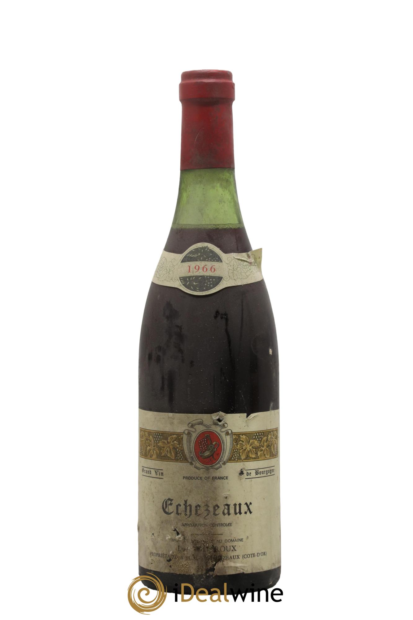 Echezeaux Grand Cru Louis Gouroux 1966 - Lot de 1 bouteille - 0