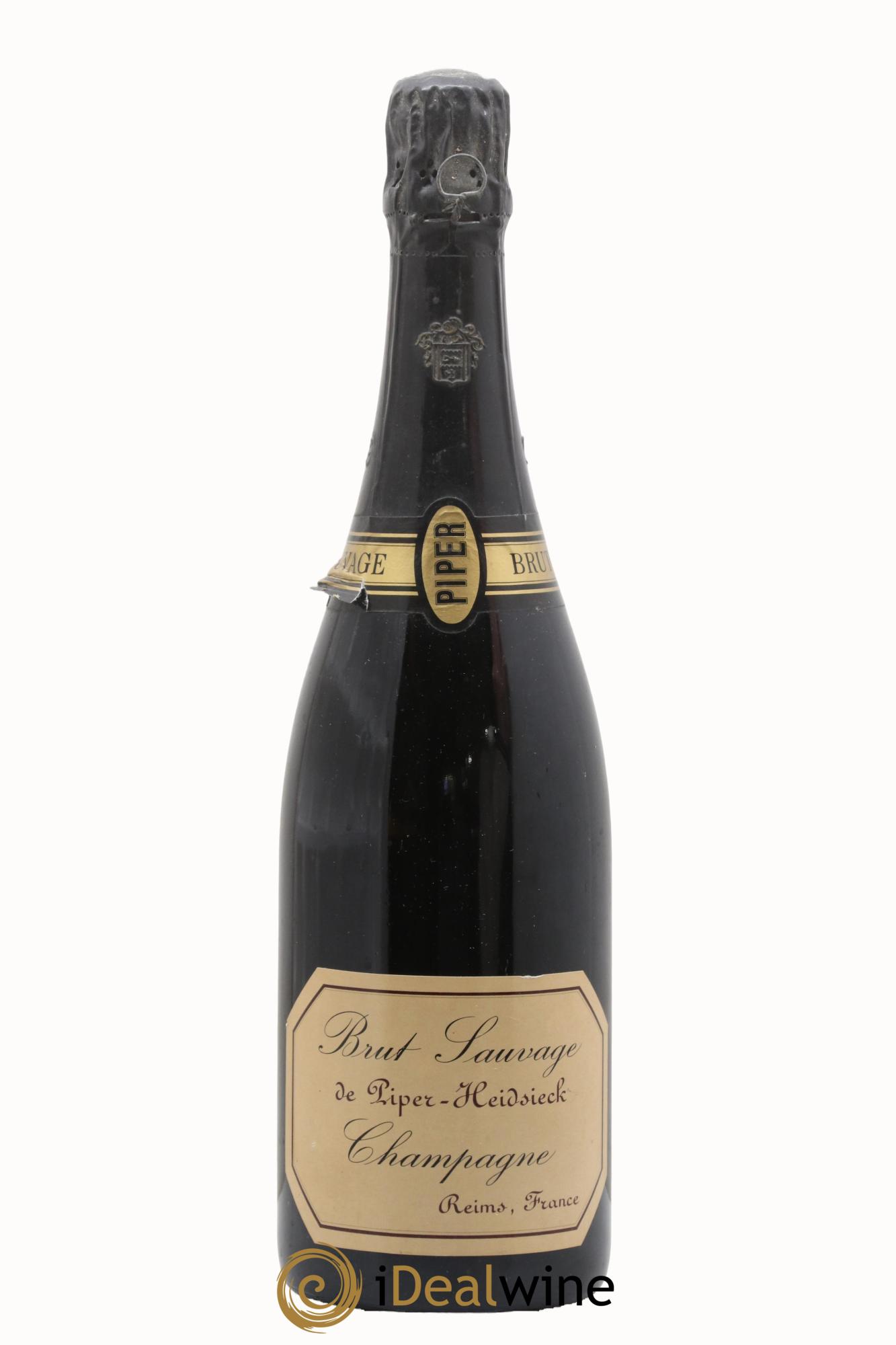 Champagne Brut Sauvage Piper Heidsieck - Lot de 1 bouteille - 0