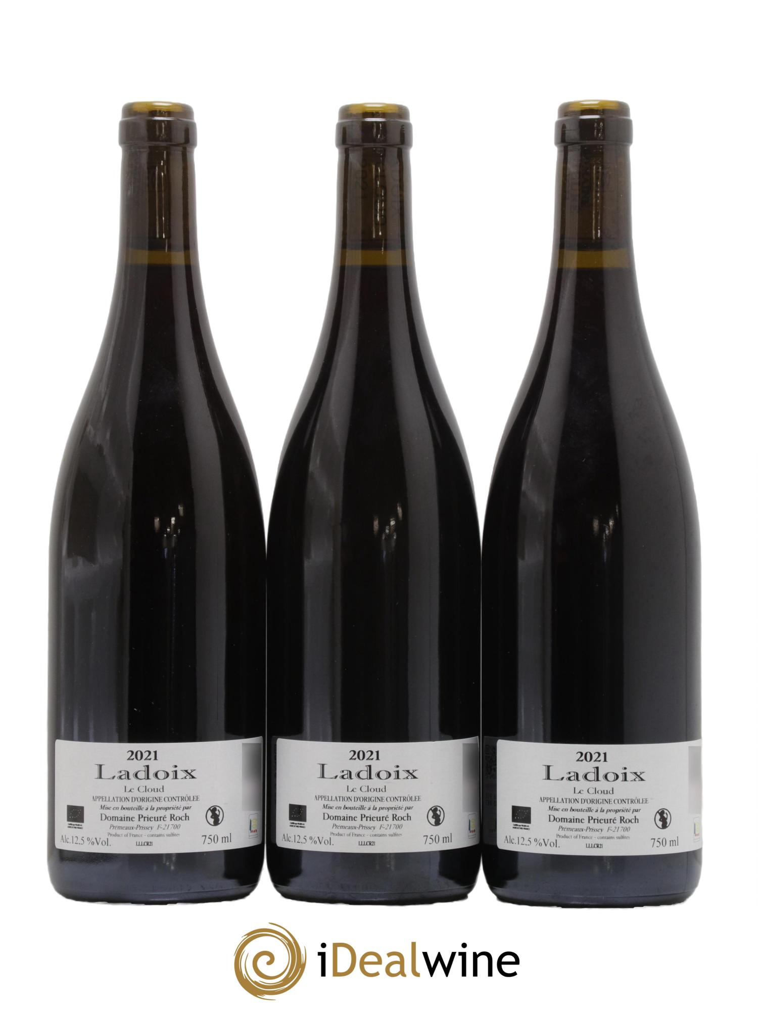 Ladoix Le Cloud Prieuré Roch 2021 - Posten von 3 Flaschen - 1