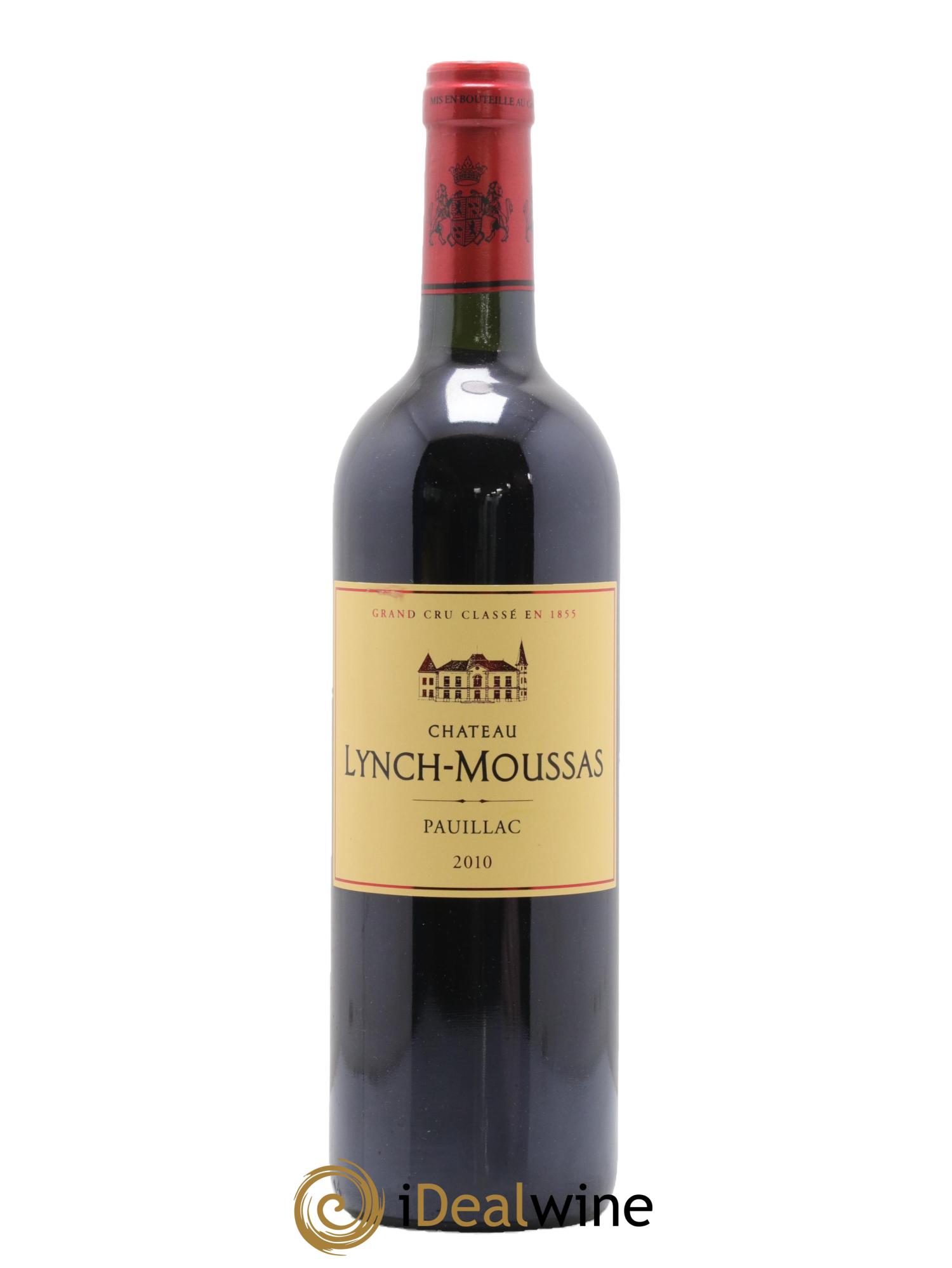Château Lynch Moussas 5ème Grand Cru Classé 2010 - Lot of 1 bottle - 0