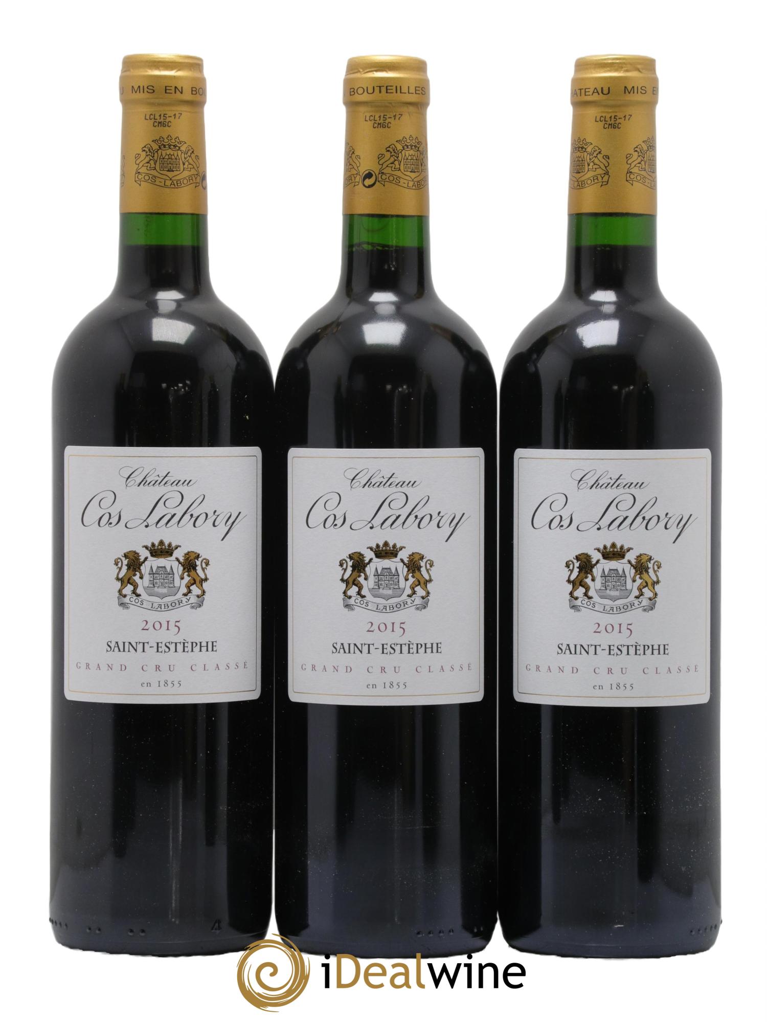 Château Cos Labory 5ème Grand Cru Classé 2015 - Lotto di 6 bottiglie - 2
