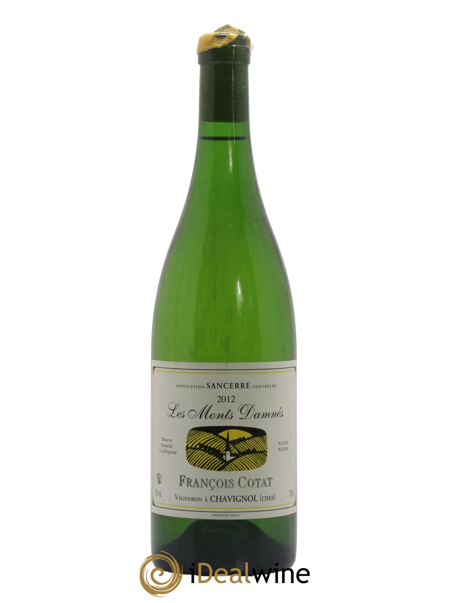 Sancerre Les Monts Damnés François Cotat 2012 - Lot de 1 bouteille - 0