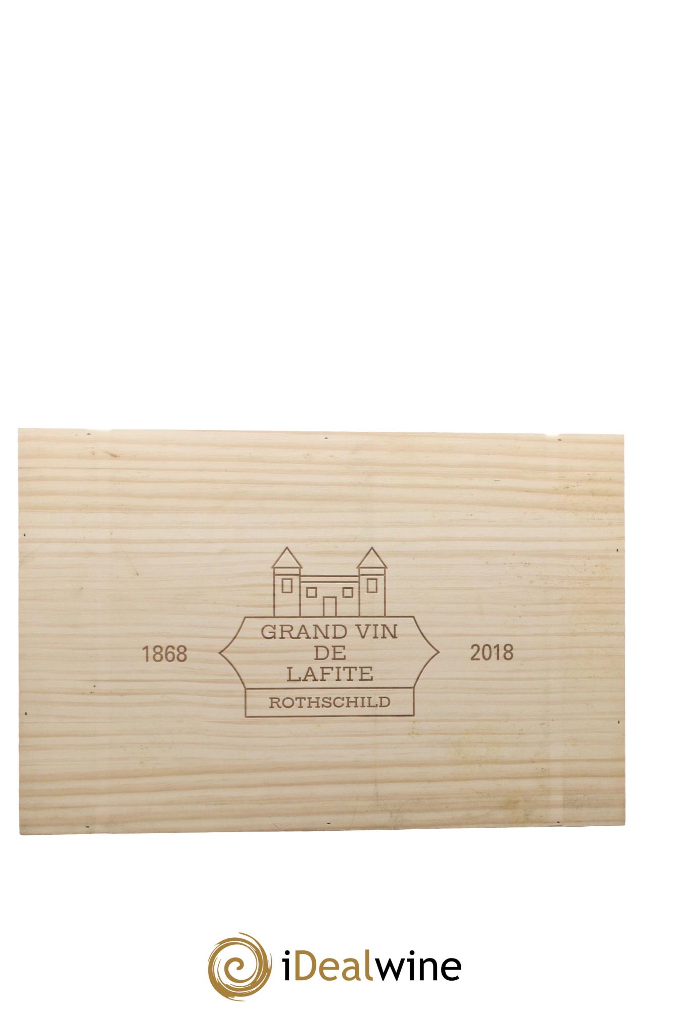 Château Lafite Rothschild 1er Grand Cru Classé 2018 - Lot de 6 bouteilles - 6