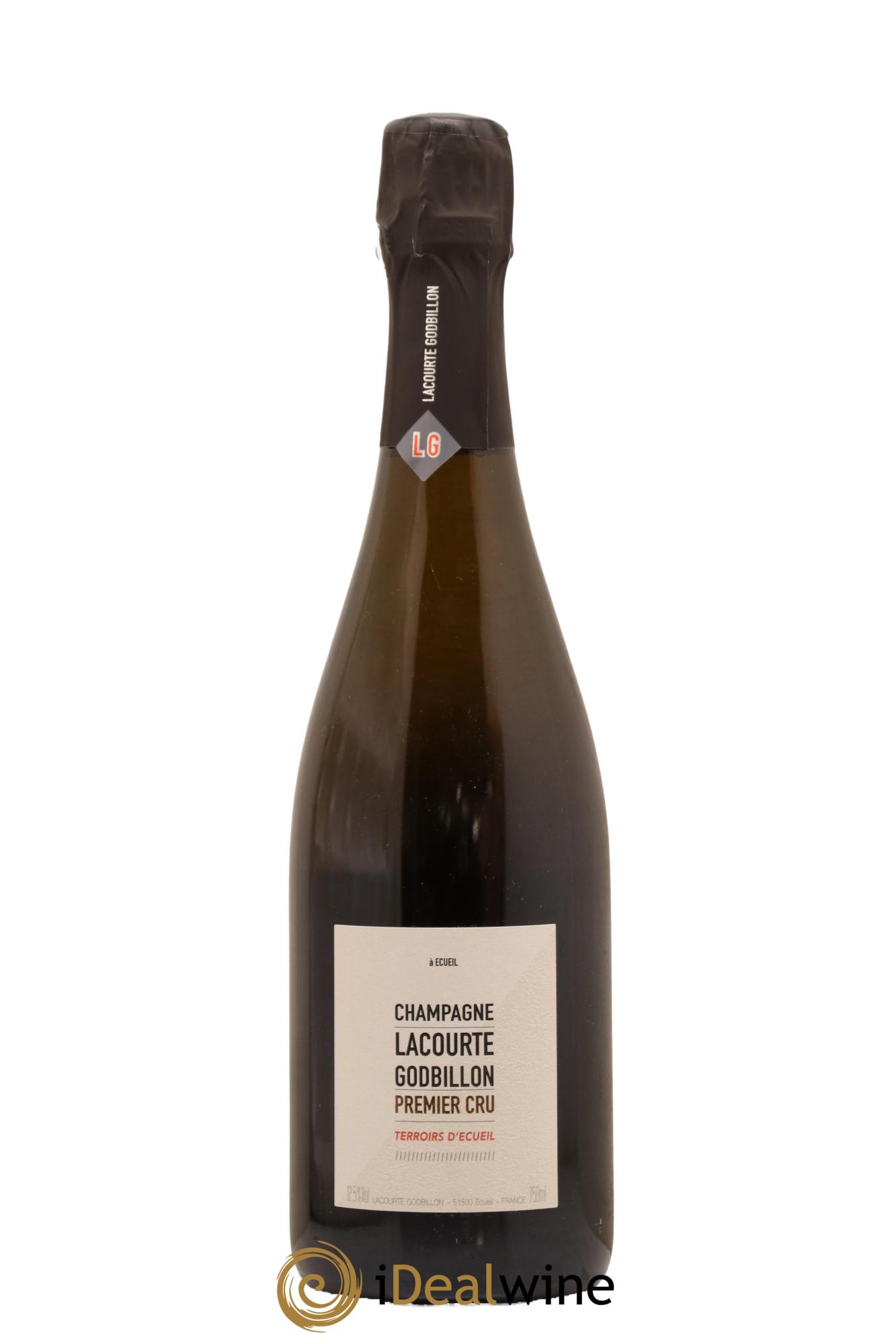 Champagne Premier Cru Extra Brut Terroirs d Ecueil Maison Lacourte Godbillon - Lot de 1 bouteille - 0