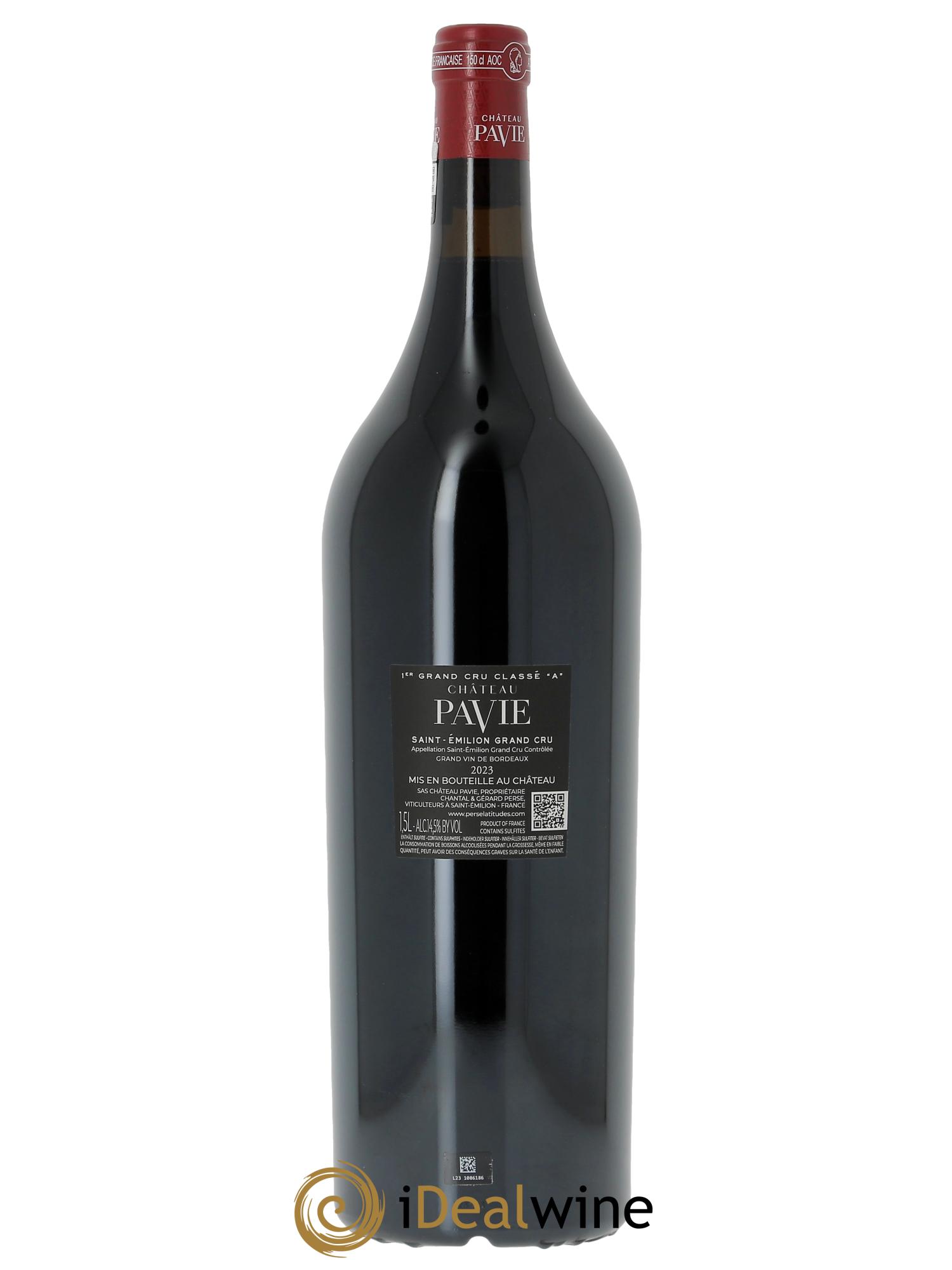 Château Pavie 1er Grand Cru Classé A (OWC if 3 mgs) 2023 - Lot of 1 magnum - 1