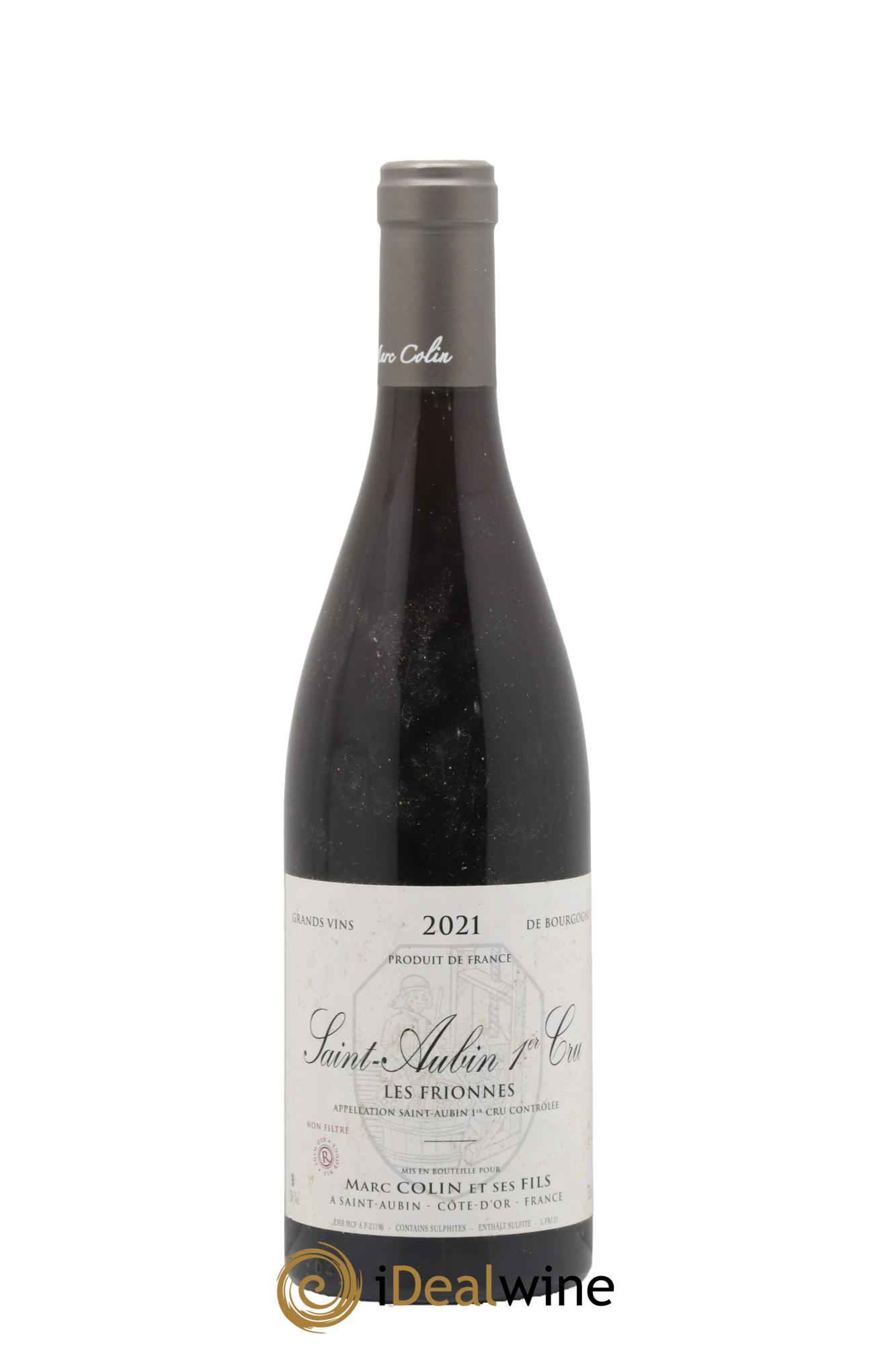 Saint-Aubin 1er Cru Les Frionnes Marc Colin 2021 - Lot de 1 bouteille - 0