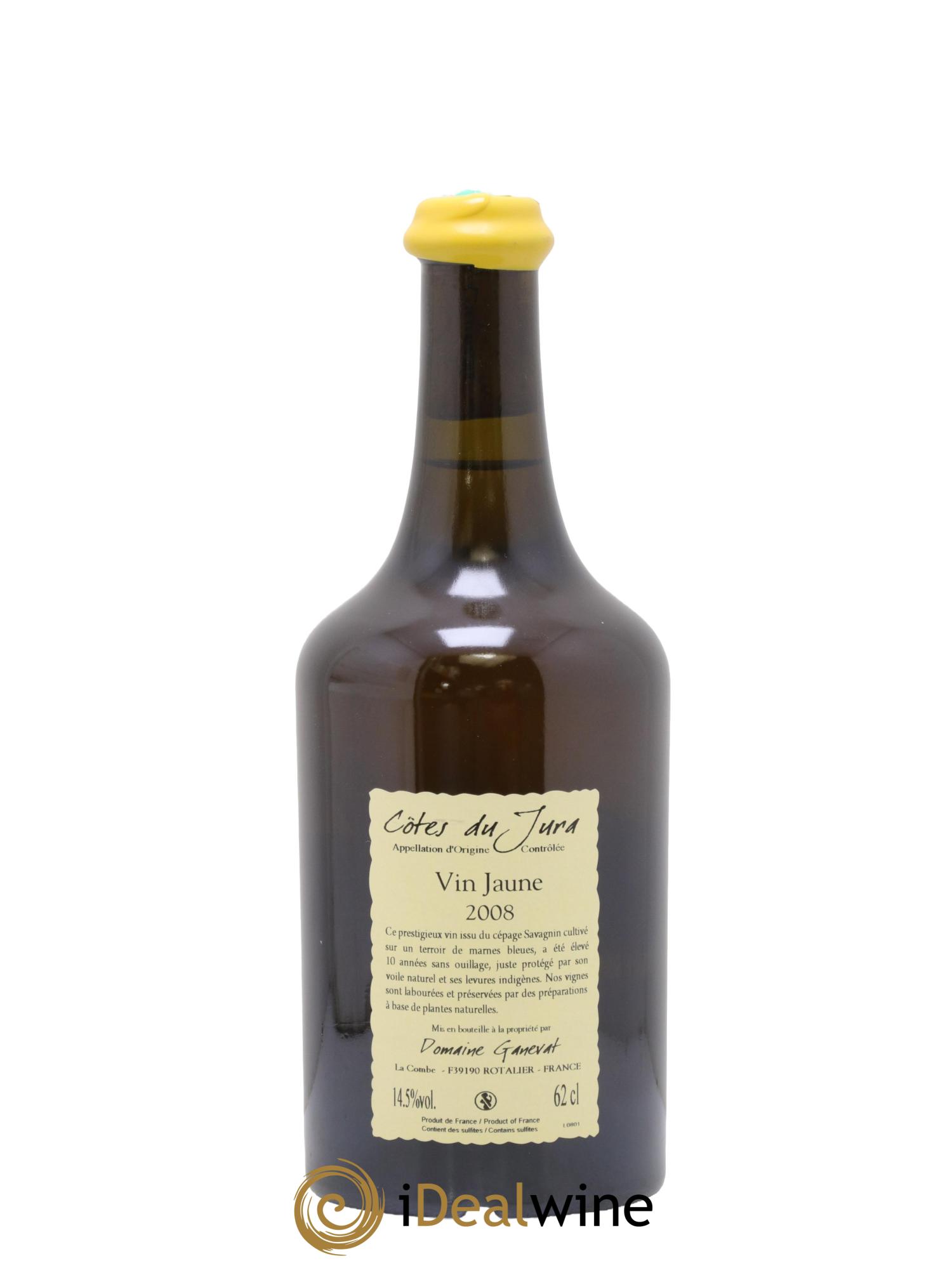 Côtes du Jura Vin Jaune Jean-François Ganevat (Domaine) 2008 - Lot de 1 clavelin - 1