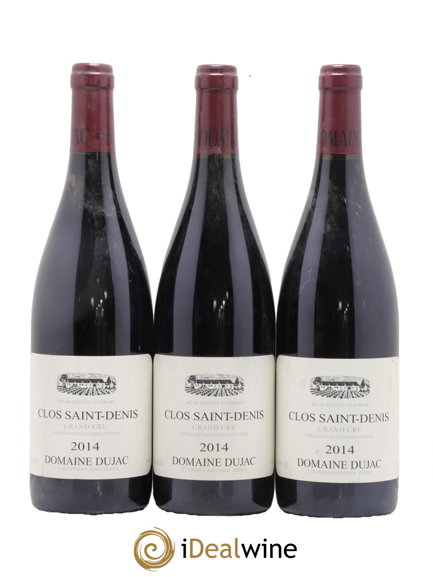 Clos Saint-Denis Grand Cru Dujac (Domaine) 2014 - Lot de 3 bouteilles - 0