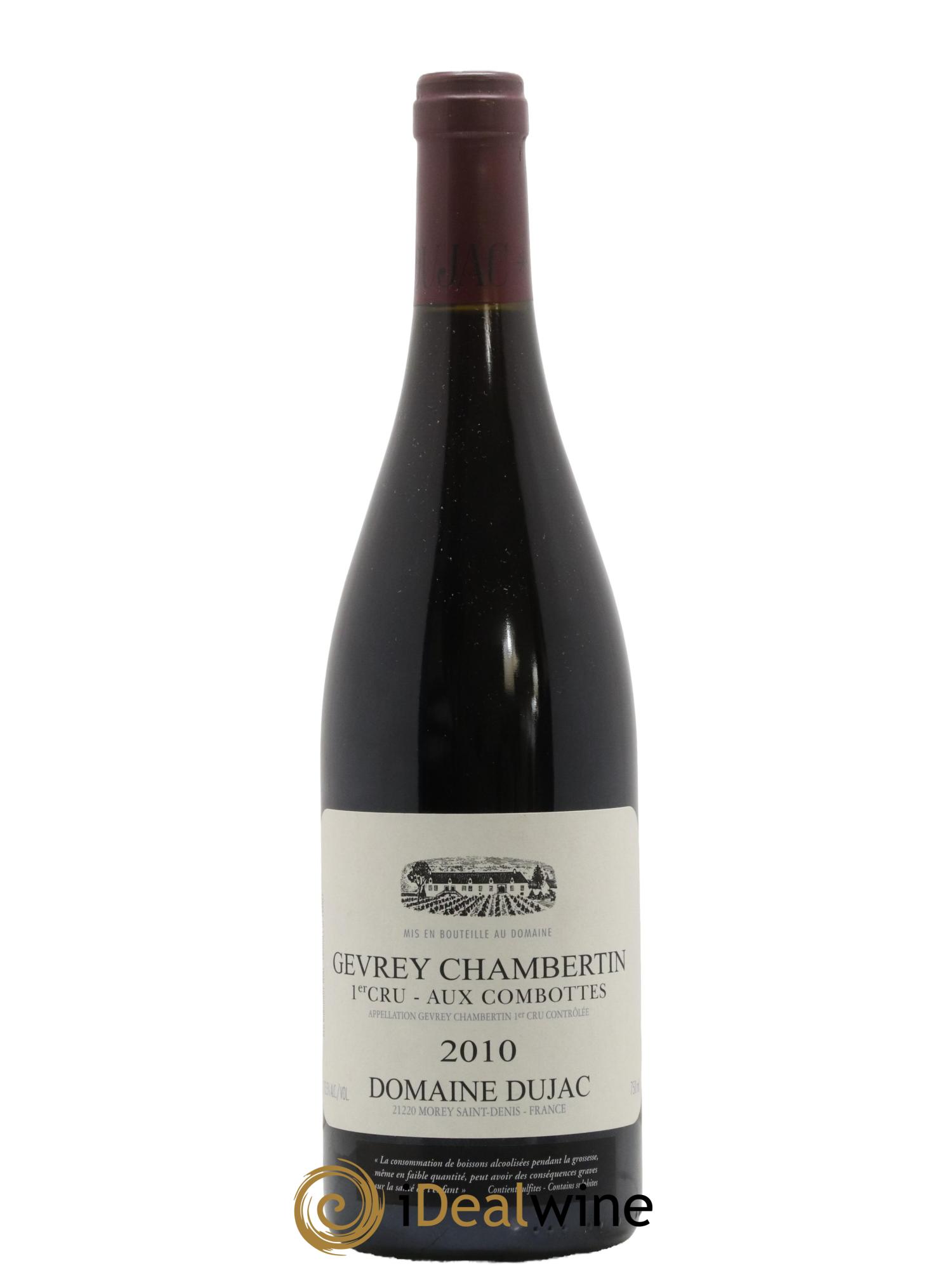 Gevrey-Chambertin 1er Cru Aux Combottes Dujac (Domaine) 2010 - Lot de 1 bouteille - 0