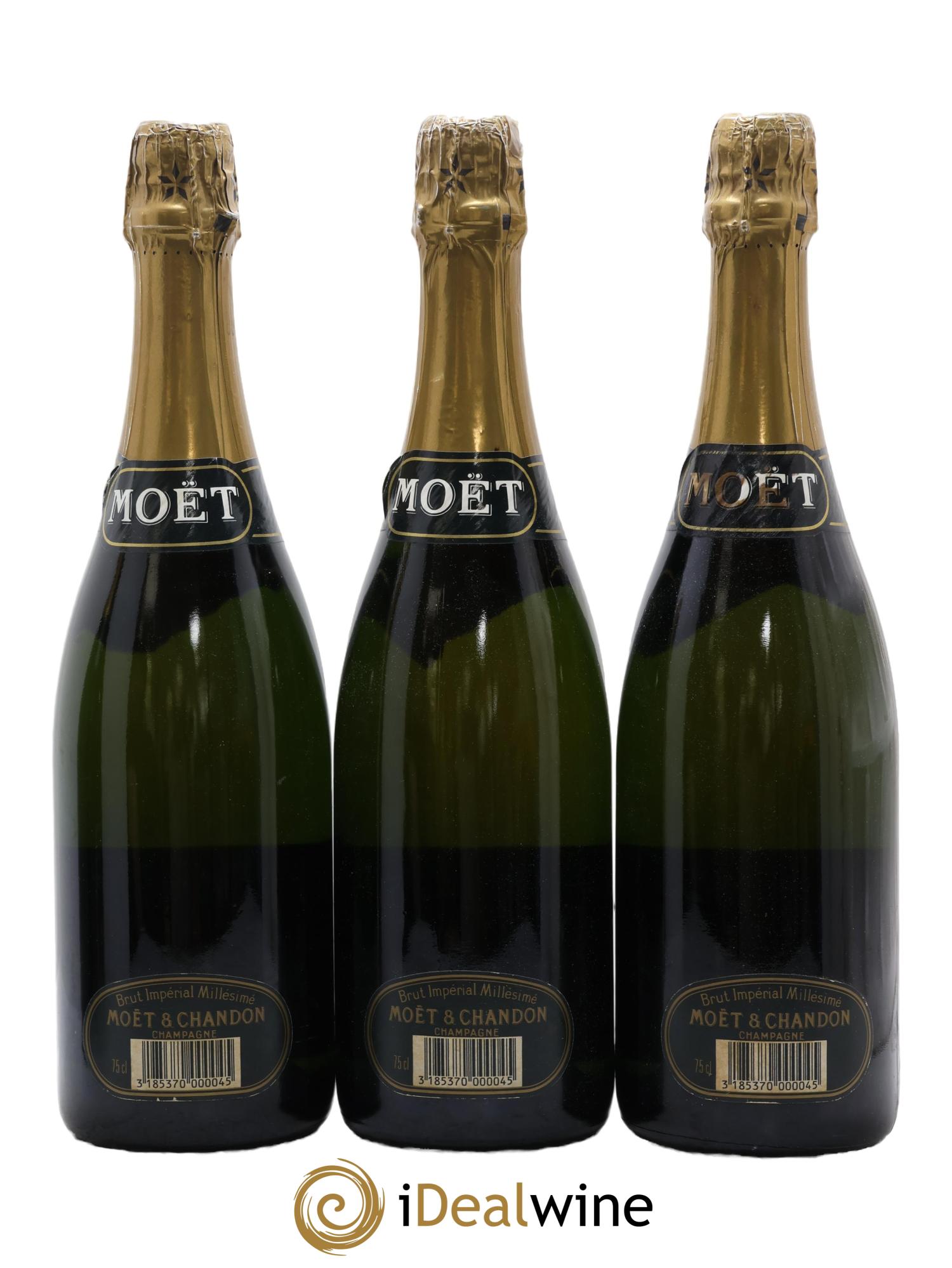 Impérial Brut Moët et Chandon 1986 - Lot de 3 bouteilles - 1