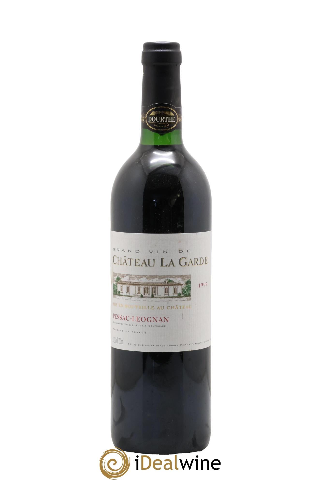 Pessac-Léognan Château La Garde 1999 - Lot de 1 bouteille - 0