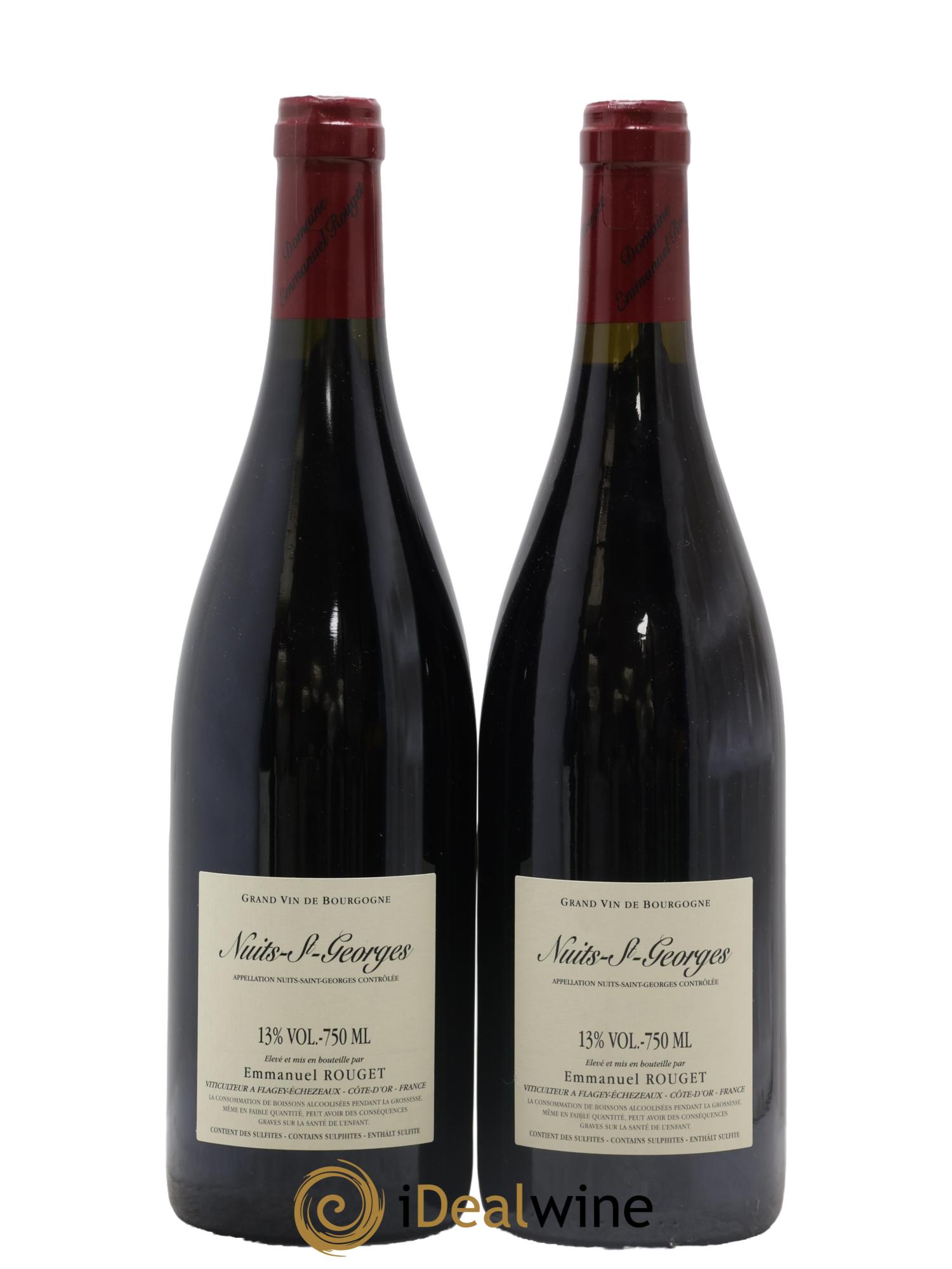 Nuits-Saint-Georges Emmanuel Rouget 2022 - Lot of 2 bottles - 1