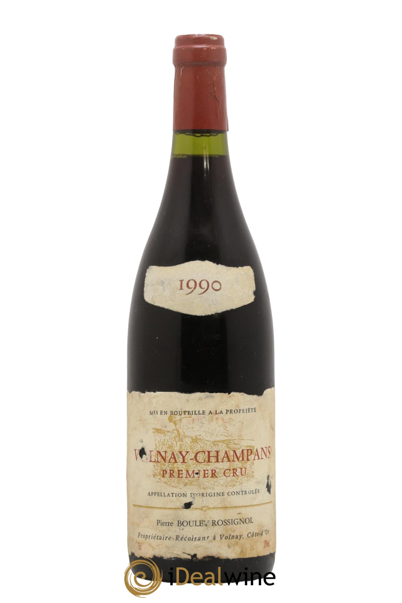 Volnay 1er Cru Champans Pierre Bouley Rossignol 1990 - Lot de 1 bouteille - 0
