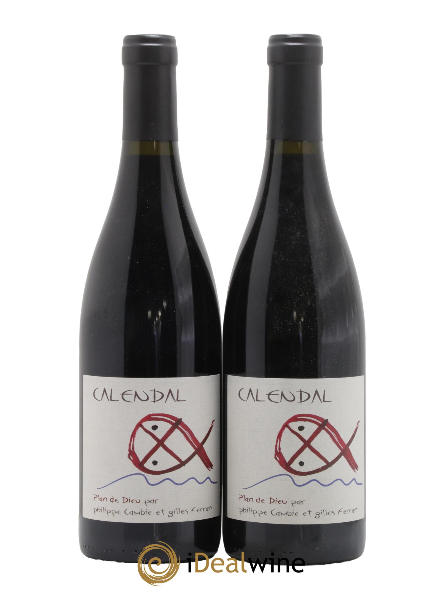 Côtes-du-Rhône Le Plan de Dieu Calendal 2010 - Lot of 2 bottles - 0