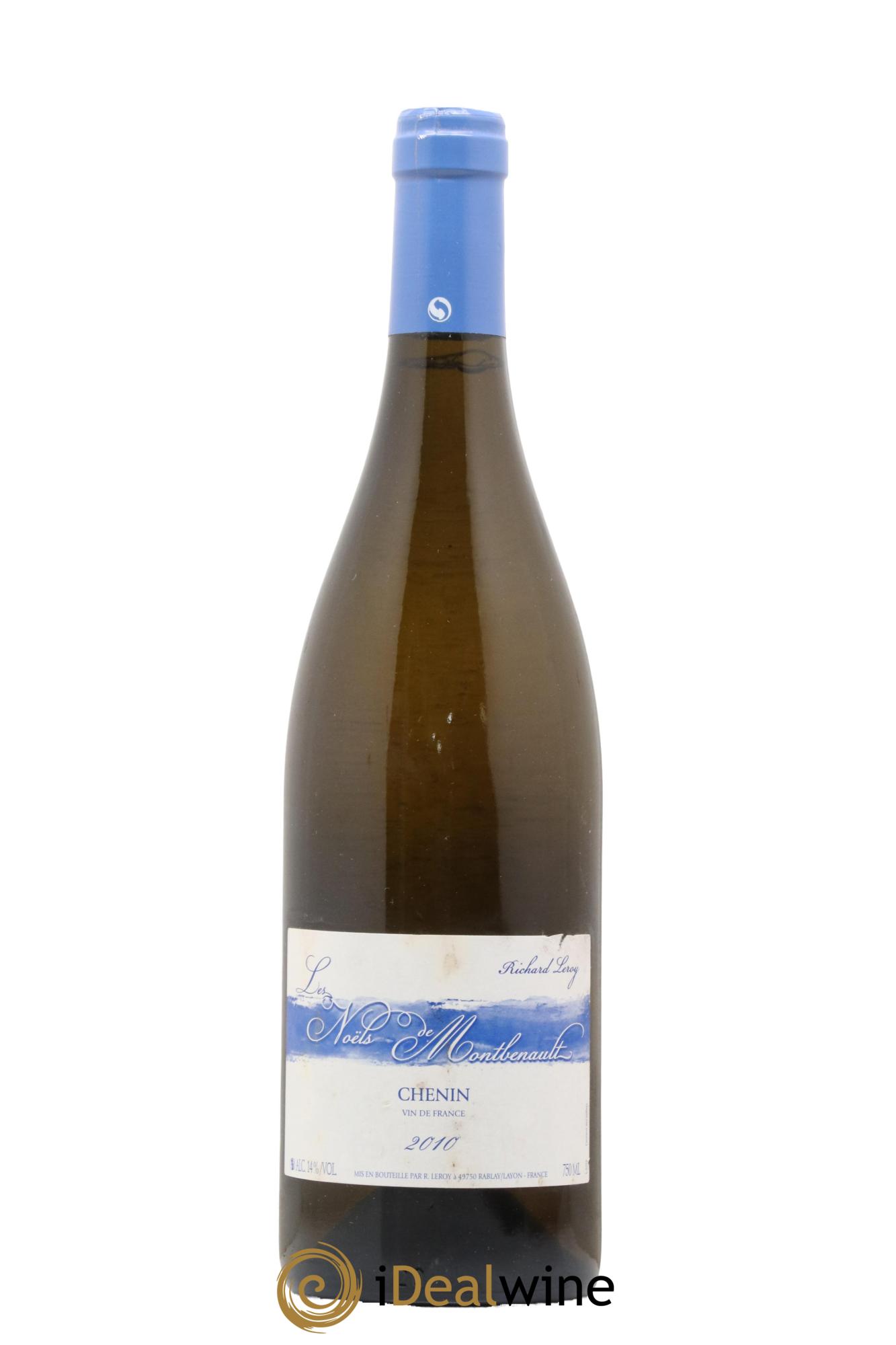 Vin de France Les Noëls de Montbenault Richard Leroy 2010 - Lot de 1 bouteille - 0