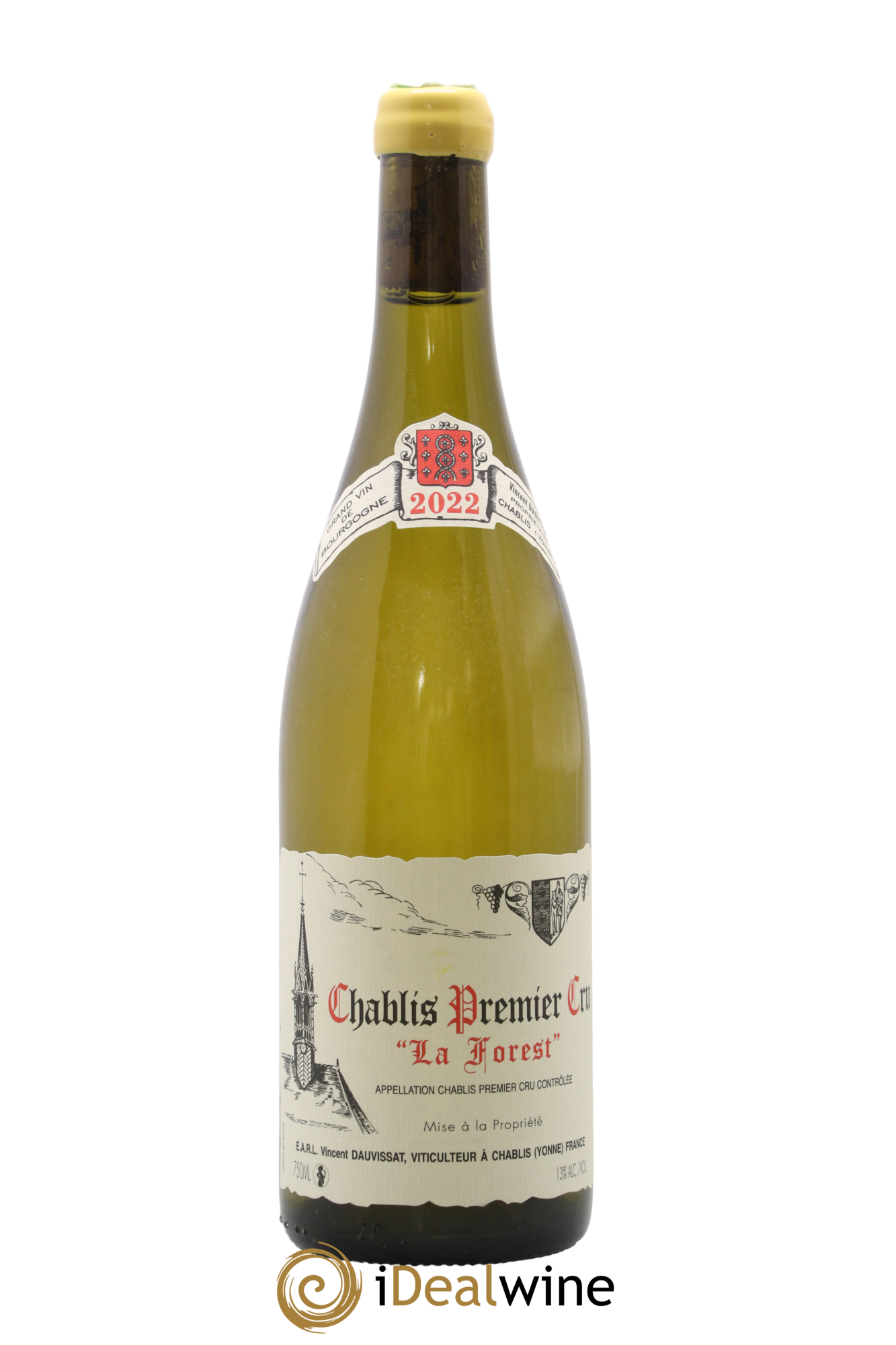 Chablis 1er Cru La Forest Vincent Dauvissat (Domaine) 2022 - Lot de 1 bouteille - 0
