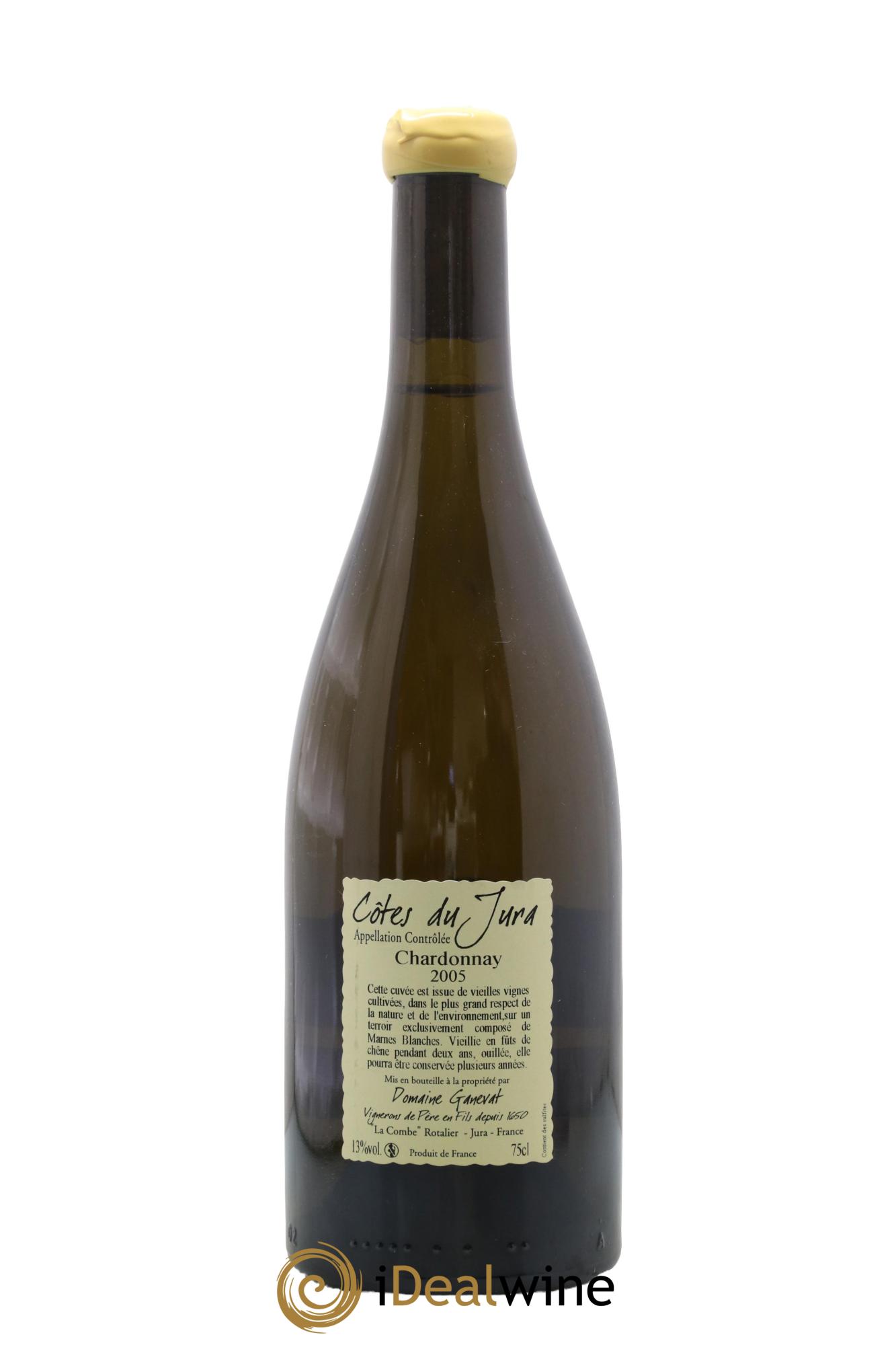 Côtes du Jura Les Grands Teppes Vieilles Vignes Jean-François Ganevat (Domaine) 2005 - Lot de 1 bouteille - 1