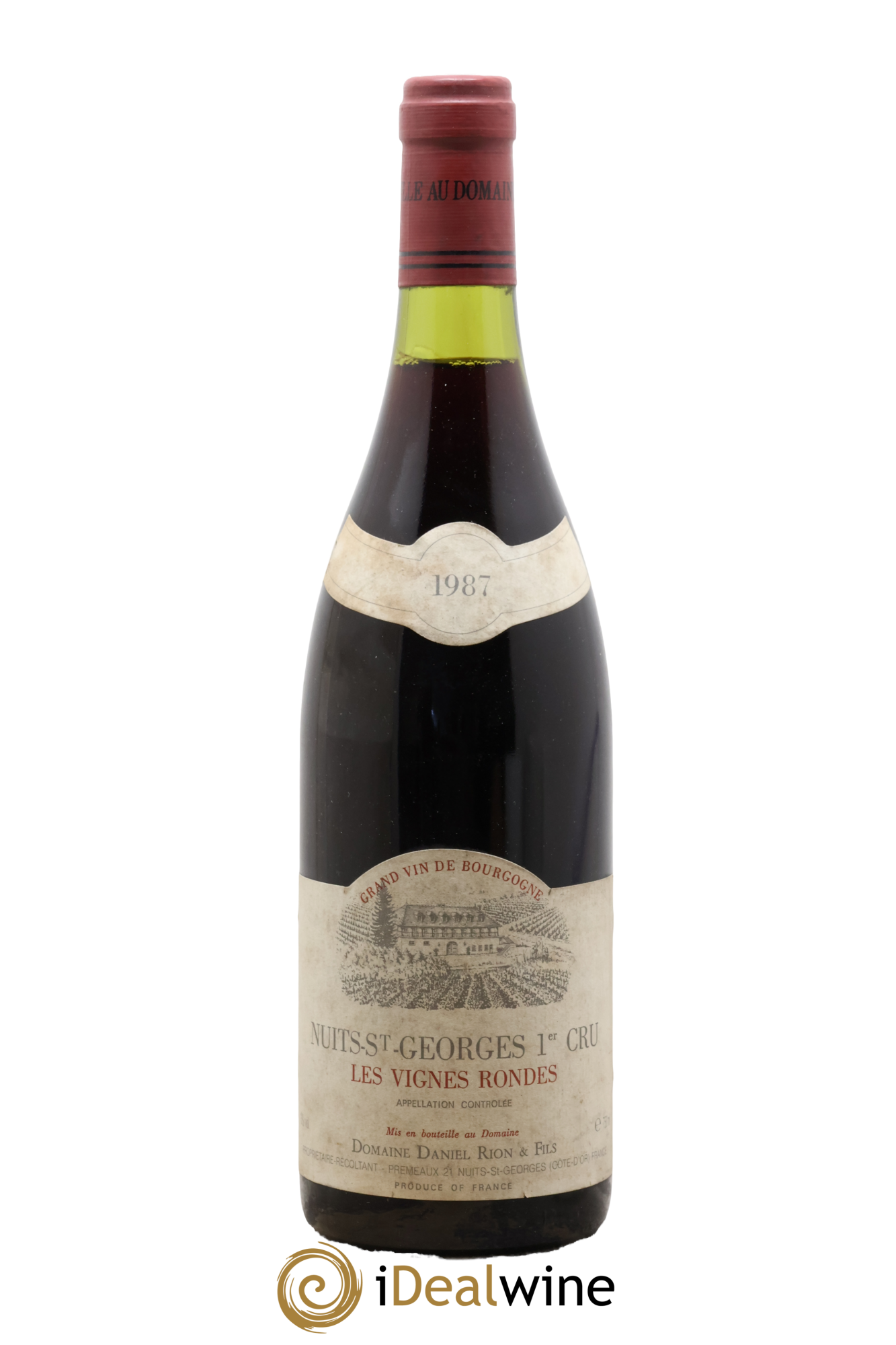 Nuits-Saint-Georges 1er Cru Les Vignes Rondes Rion 1987 - Lot of 1 bottle - 0