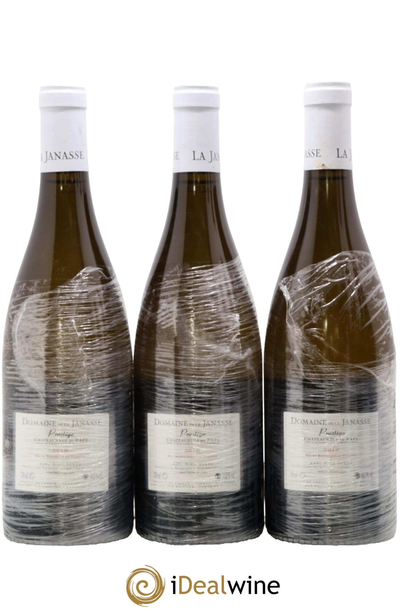 Châteauneuf-du-Pape Prestige La Janasse (Domaine de) 2010 - Lot de 3 bouteilles - 1