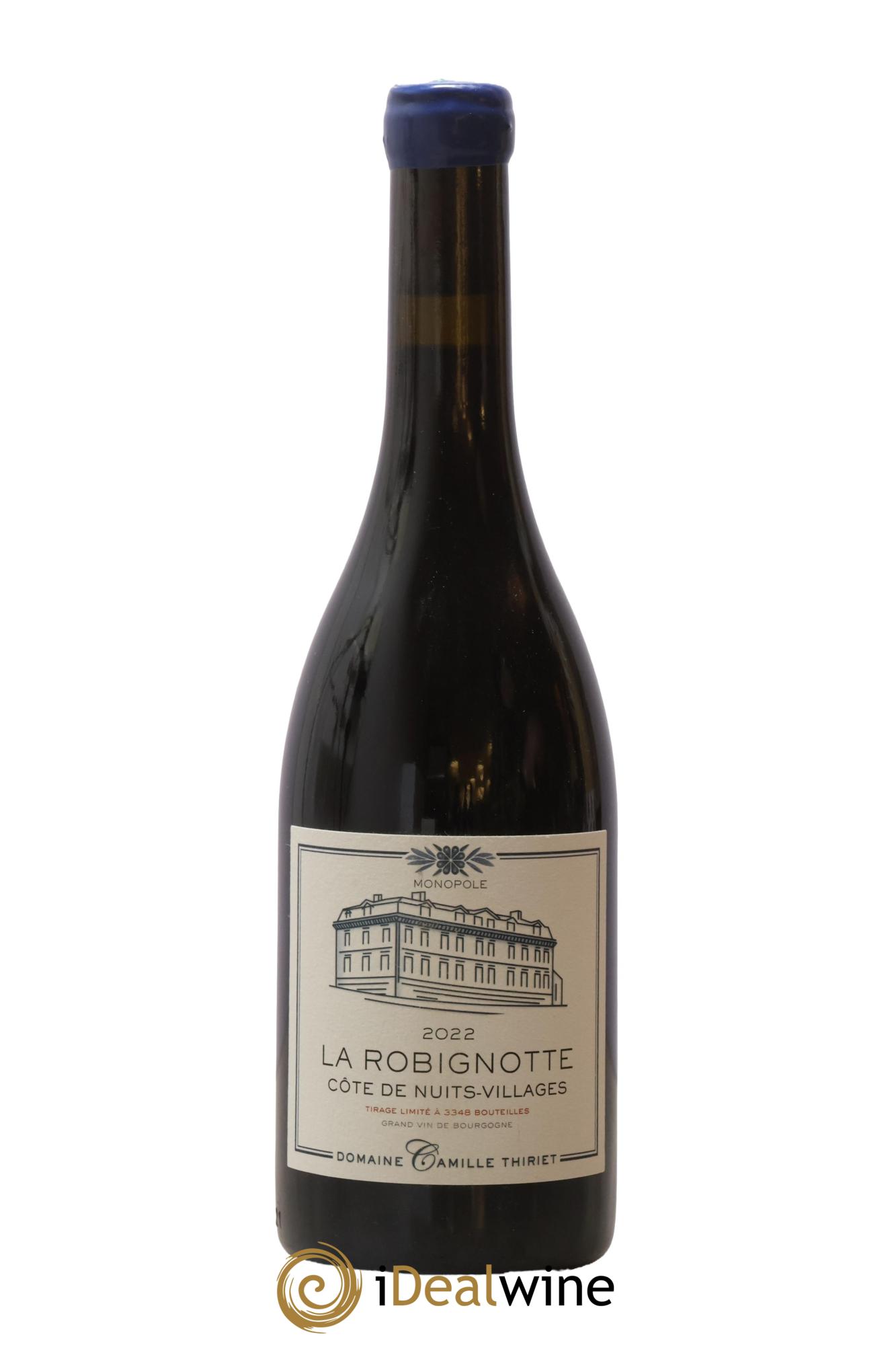 Côte de Nuits-Villages La Robignotte Monopole Maison Thiriet 2022 - Lot de 1 bouteille - 0