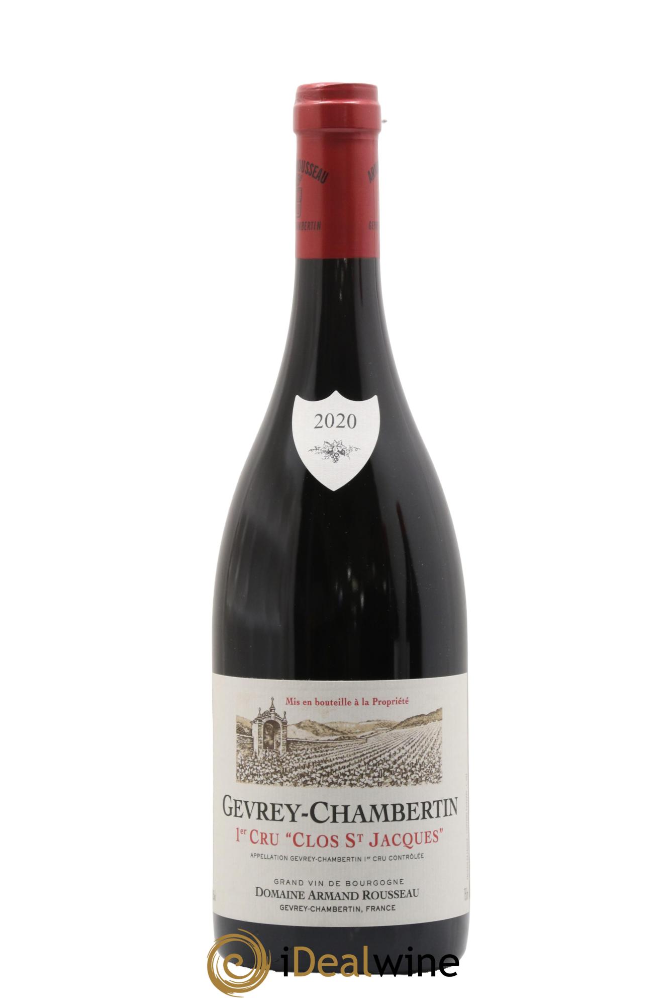 Gevrey-Chambertin 1er Cru Clos Saint-Jacques Armand Rousseau (Domaine) 2020 - Lot de 1 bouteille - 0