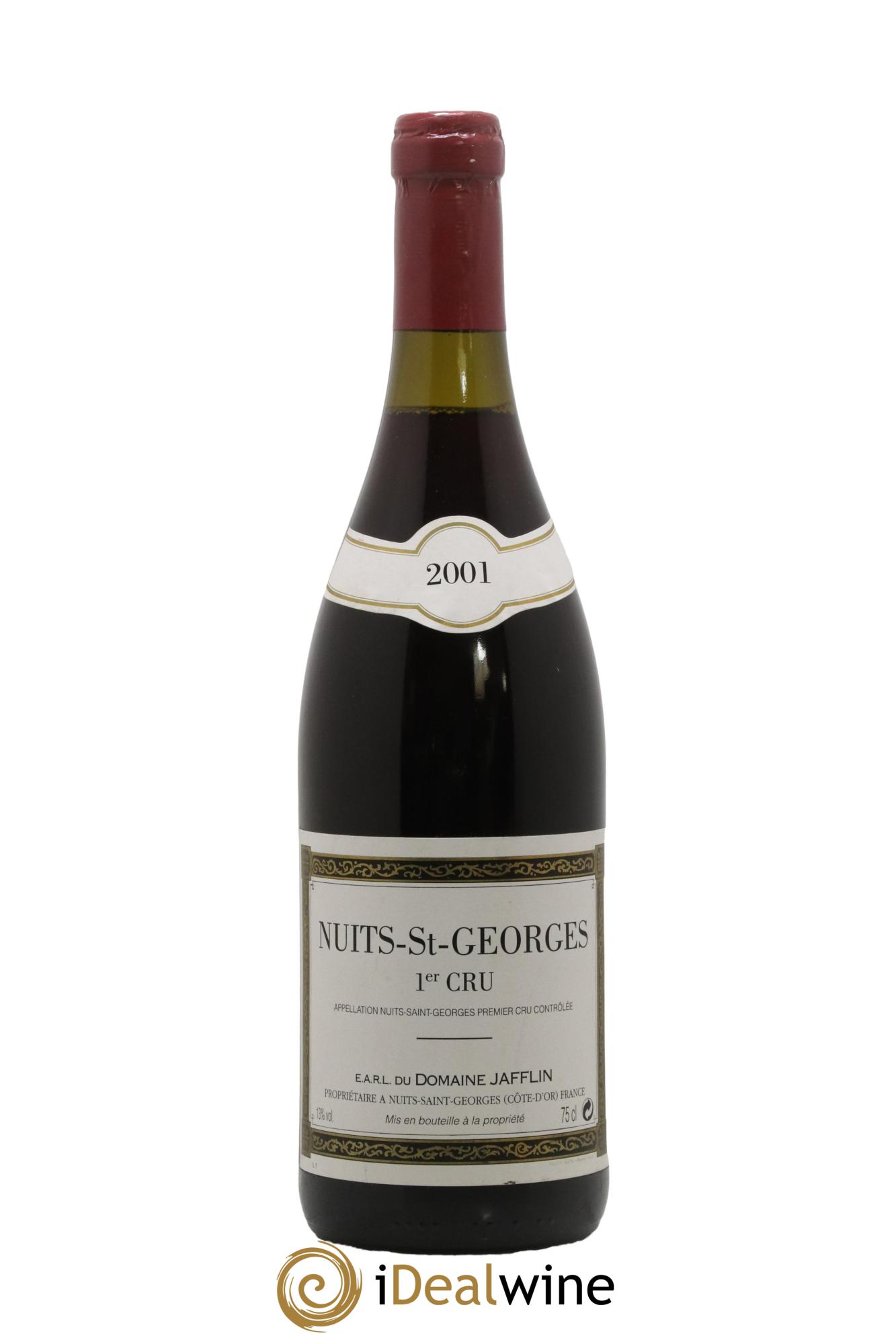 Nuits-Saint-Georges 1er Cru Jafflin 2001 - Lot de 1 bouteille - 0