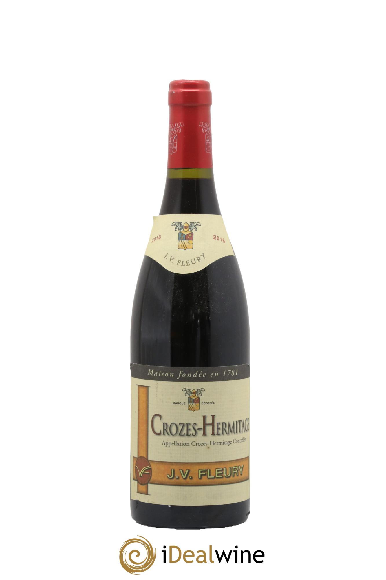 Crozes-Hermitage Fleury 2016 - Lot de 1 bouteille - 0