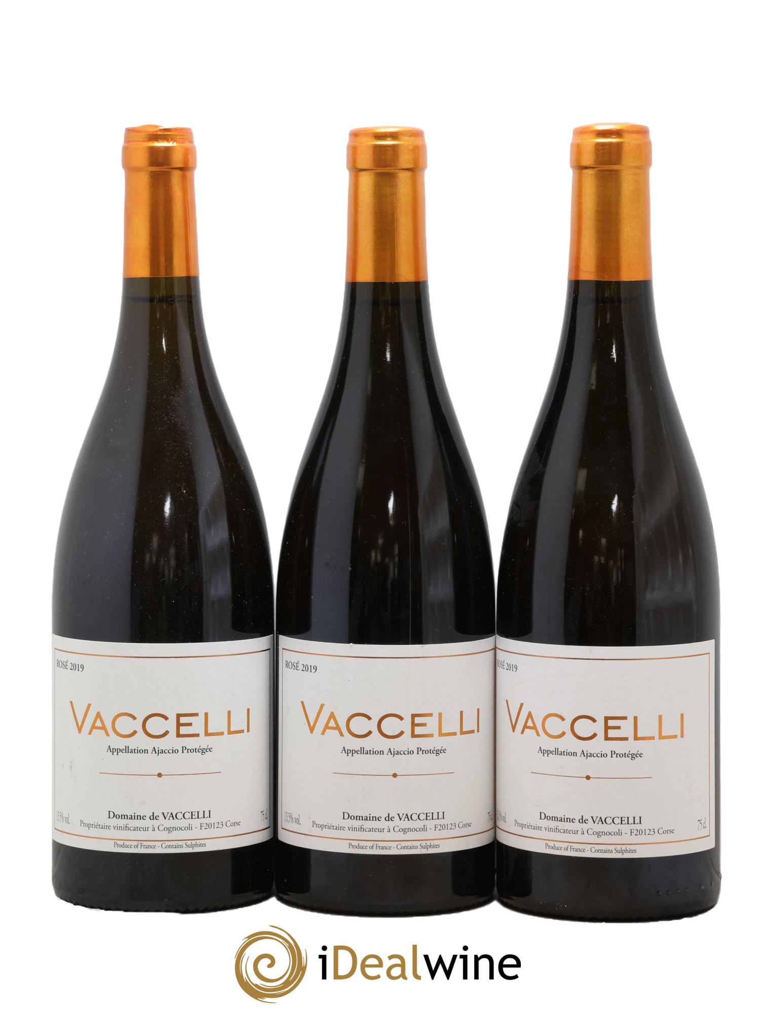 Ajaccio Tradition Vaccelli 2019 - Lot de 3 bouteilles - 0
