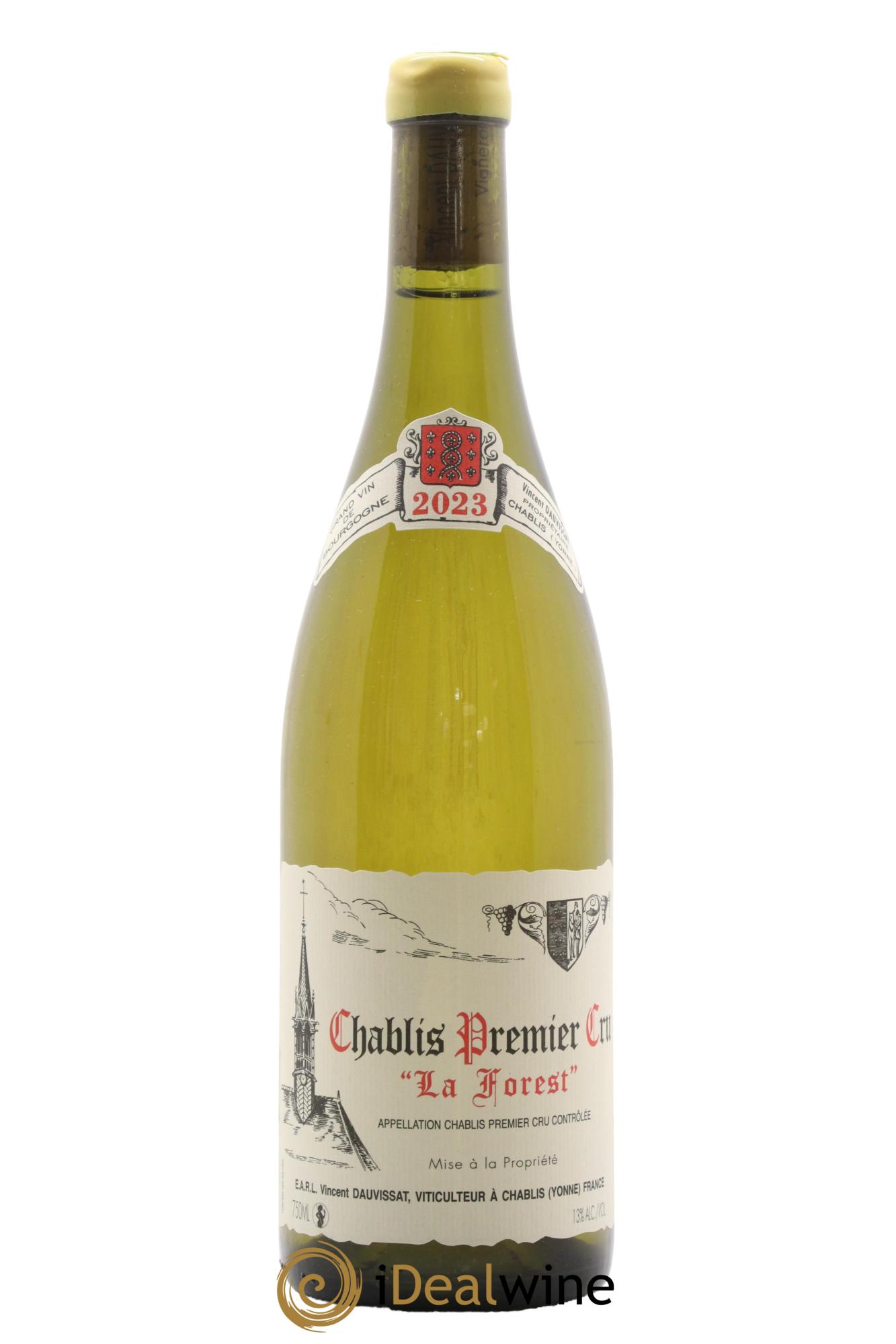 Chablis 1er Cru La Forest Vincent Dauvissat (Domaine) 2023 - Lot de 1 bouteille - 0
