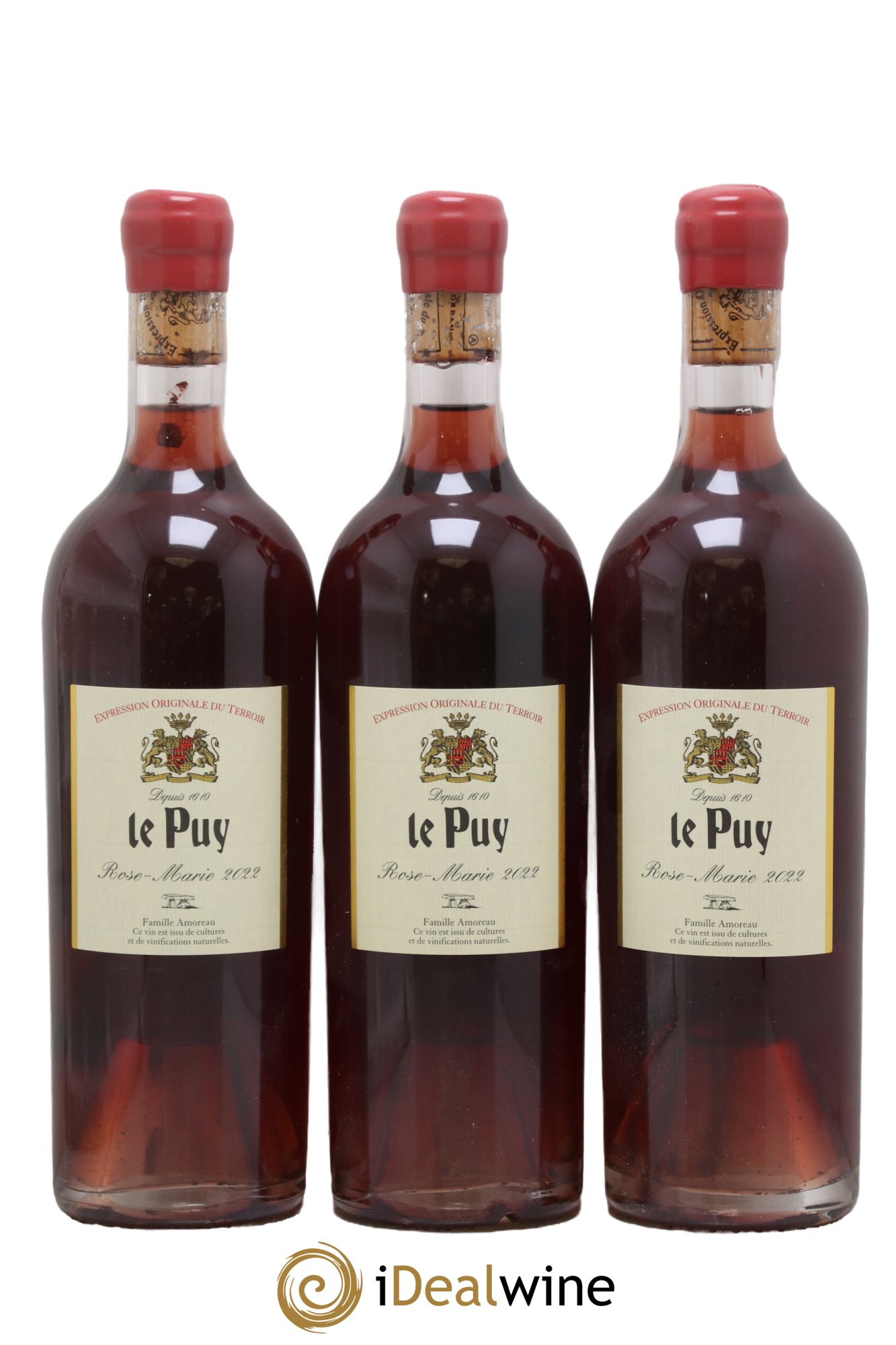 Le Puy - Rose-Marie 2022 - Lot of 3 bottles - 0