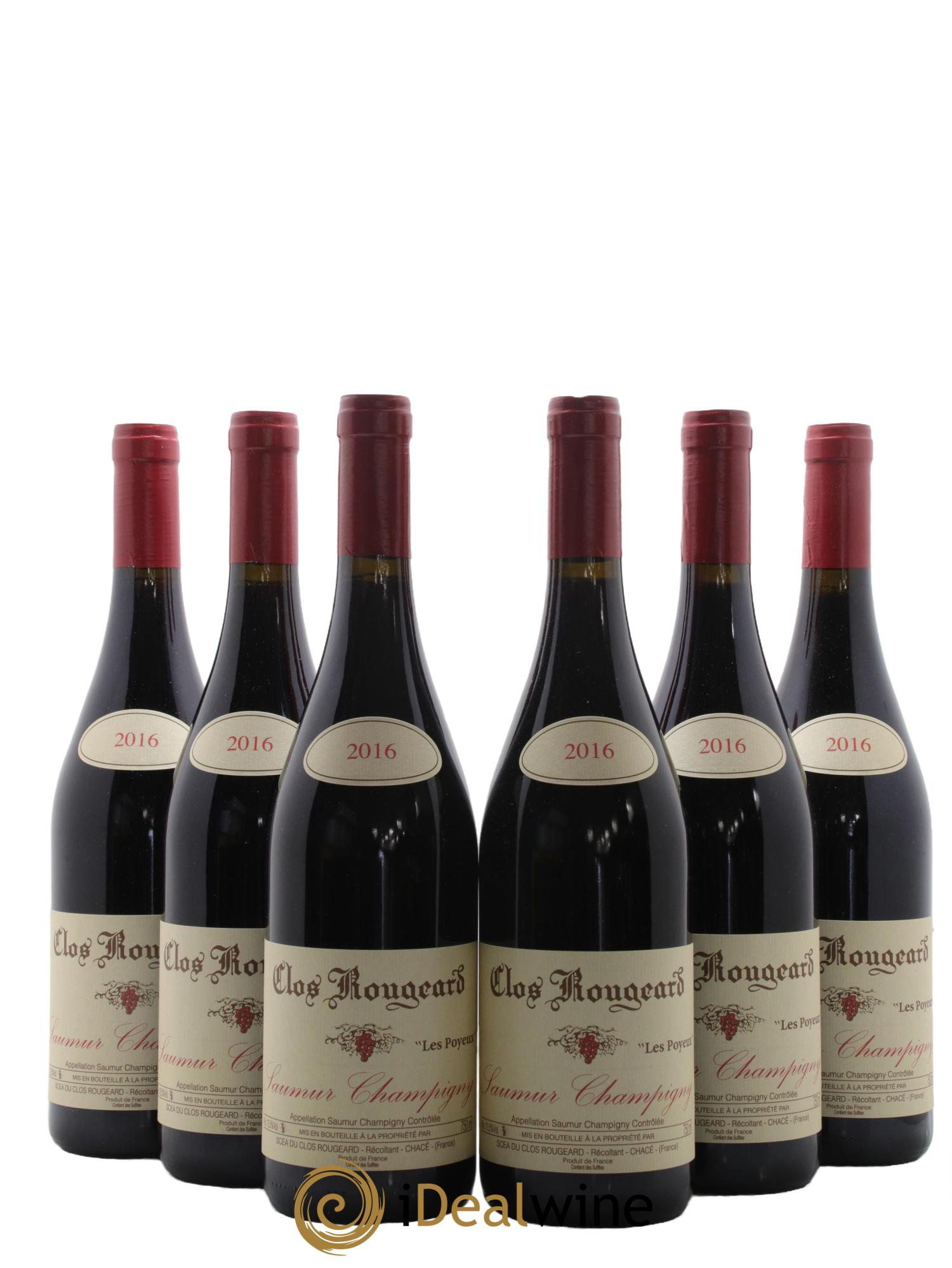 Saumur-Champigny Les Poyeux Clos Rougeard 2016 - Lot de 6 bouteilles - 0