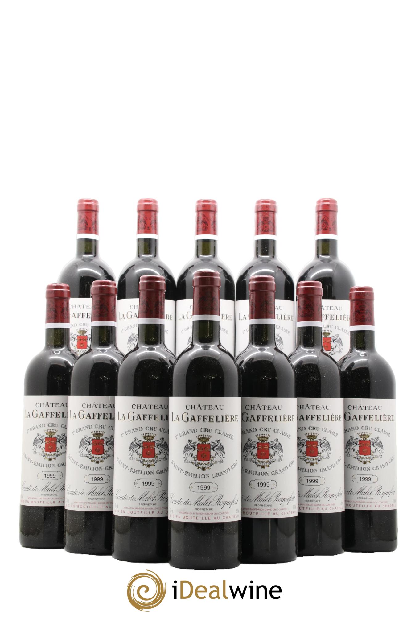 Château la Gaffelière 1er Grand Cru Classé B 1999 - Lot de 12 bouteilles - 0