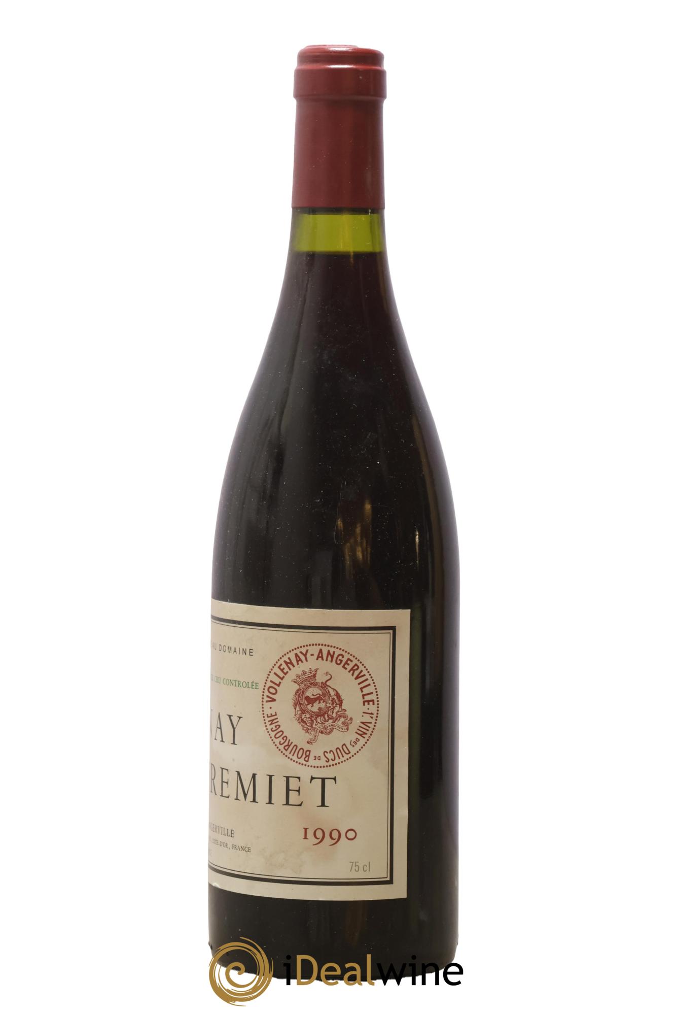 Volnay 1er Cru Frémiet Marquis d'Angerville (Domaine) 1990 - Lot de 1 bouteille - 1