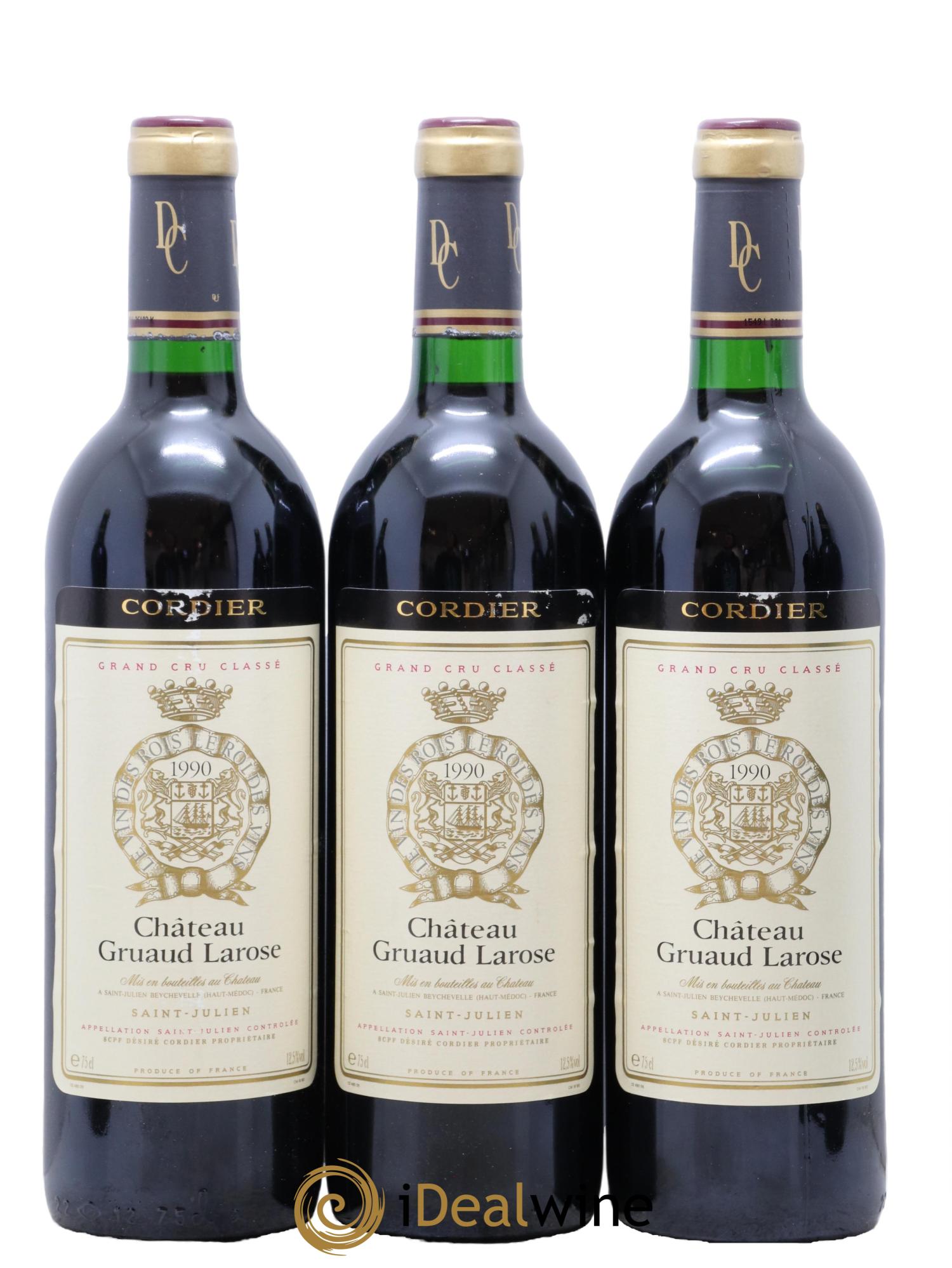 Château Gruaud Larose 2ème Grand Cru Classé 1990 - Lot de 12 bouteilles - 3