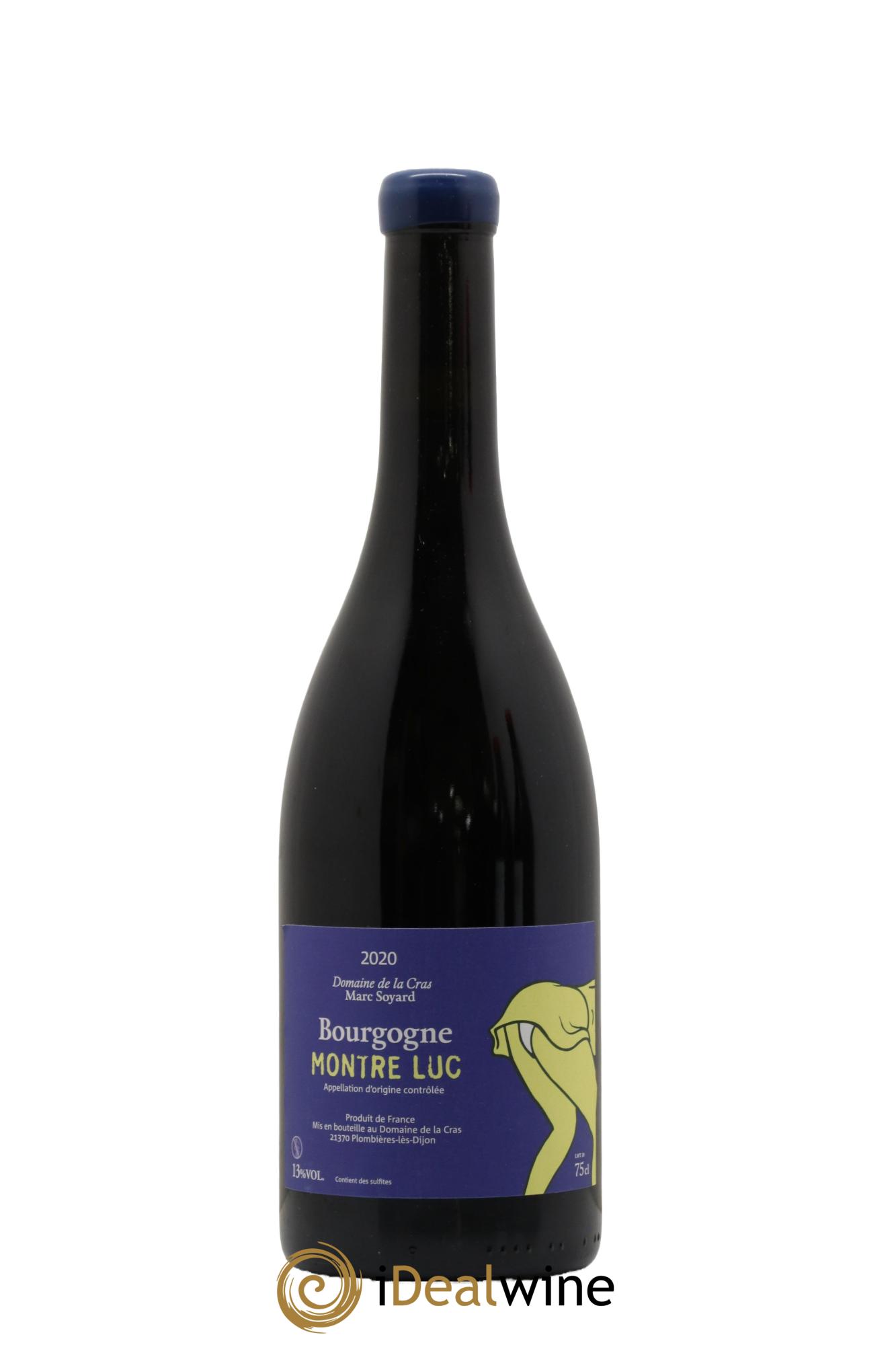 Bourgogne Montrecul Domaine de la Cras - Marc Soyard 2020 - Lot de 1 bouteille - 0