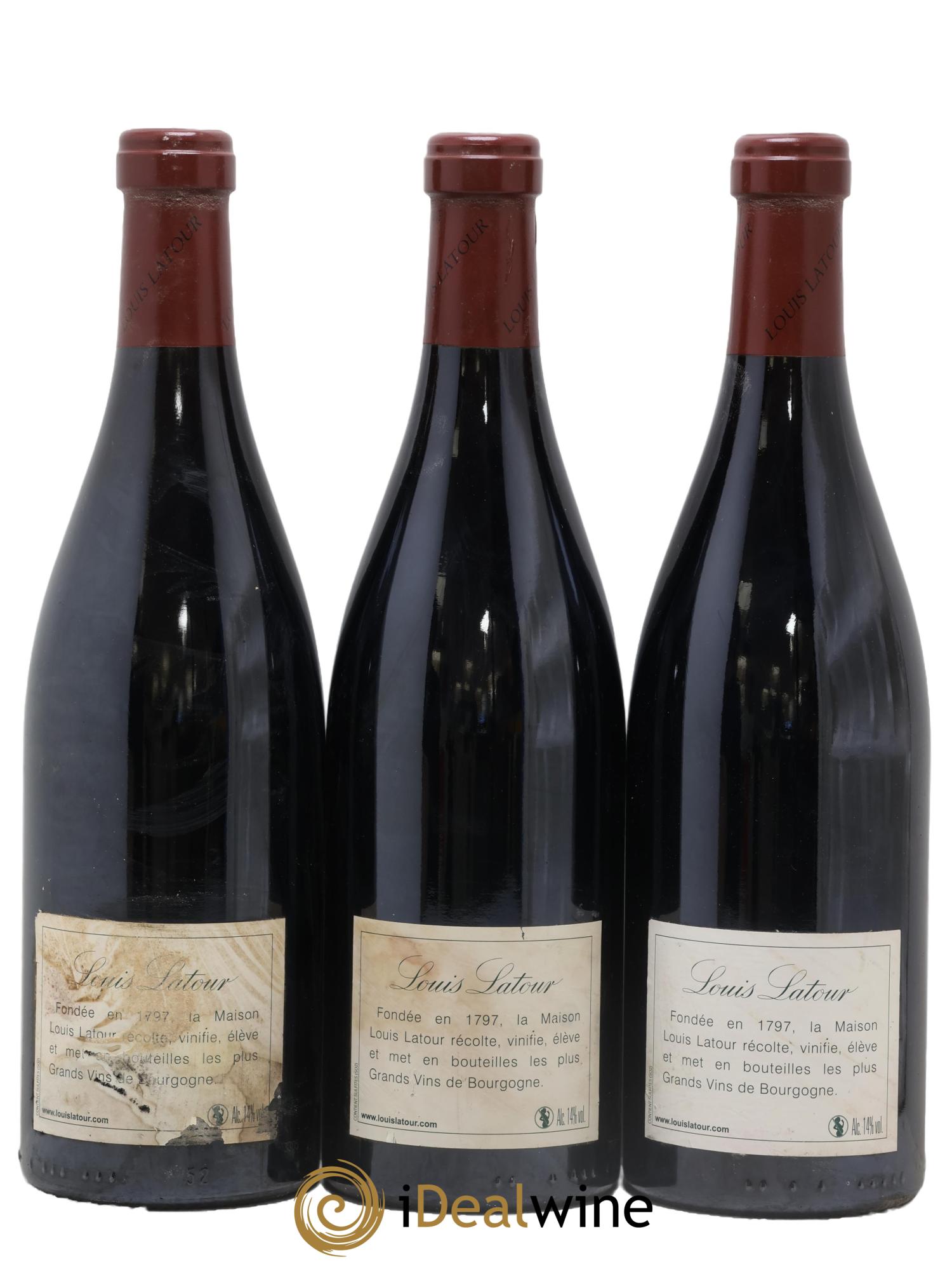 Romanée-Saint-Vivant Grand Cru Les Quatre Journaux Louis Latour 2009 - Posten von 3 Flaschen - 1