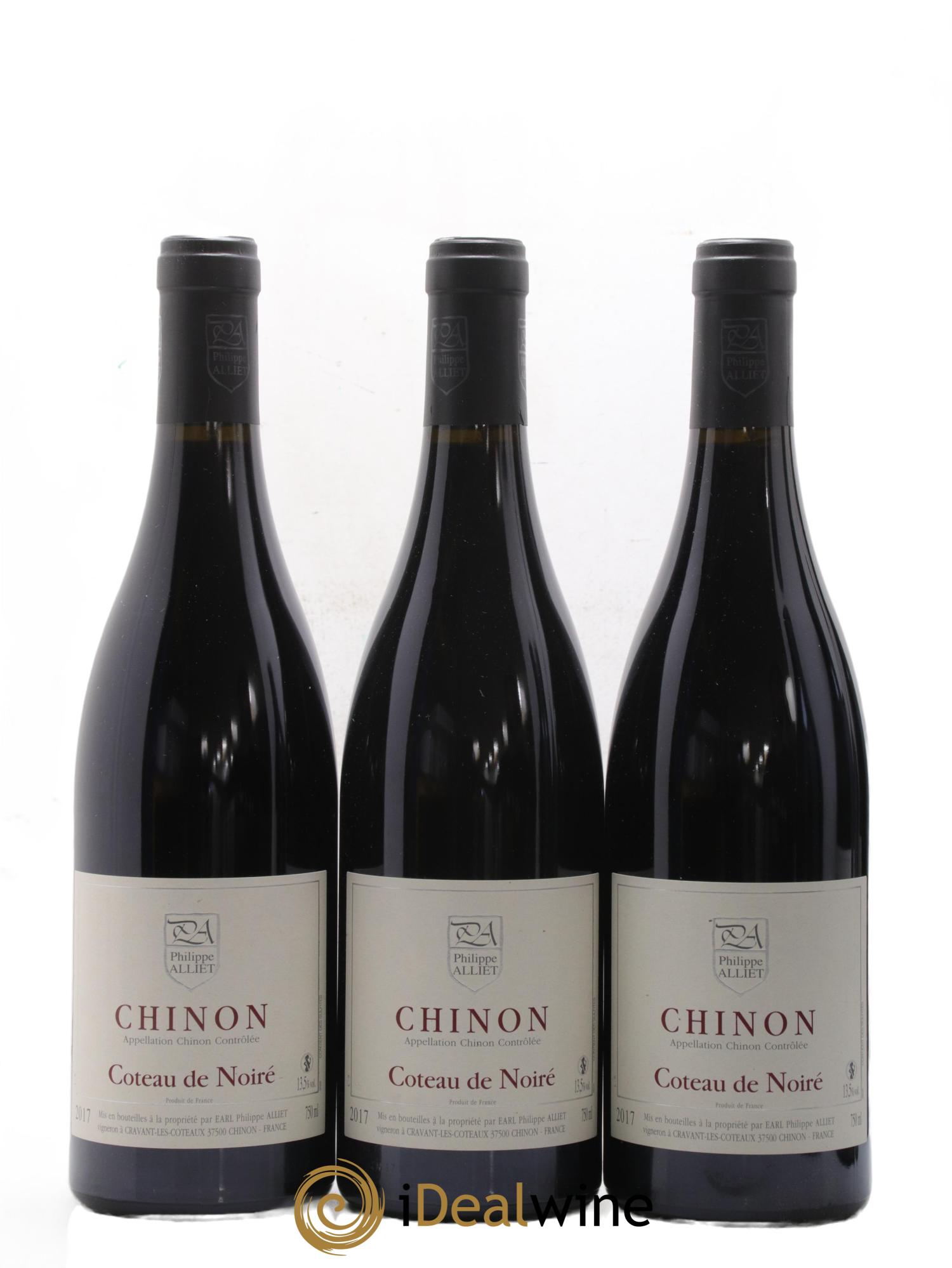 Chinon Coteau de Noiré Philippe Alliet 2017 - Lot de 6 bouteilles - 1