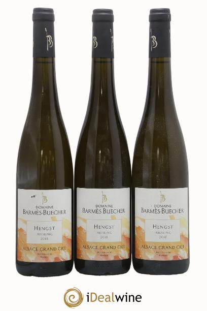 Alsace Riesling Grand cru Hengst Barmes-Buecher 2018 - Lotto di 3 bottiglie - 0