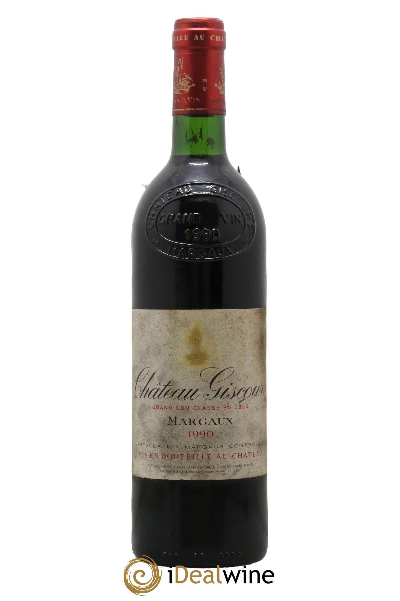 Château Giscours 3ème Grand Cru Classé 1990 - Lot de 1 bouteille - 0