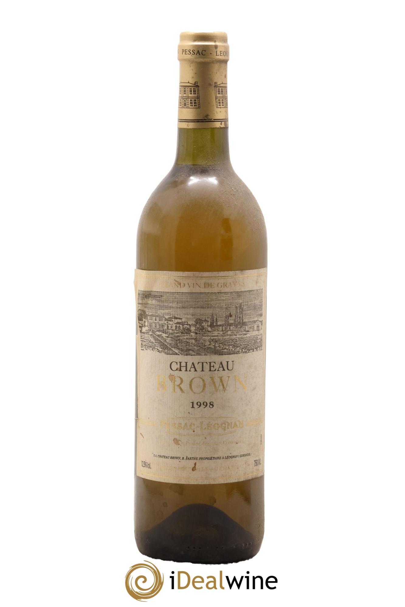Château Brown 1998 - Lot de 1 bouteille - 0